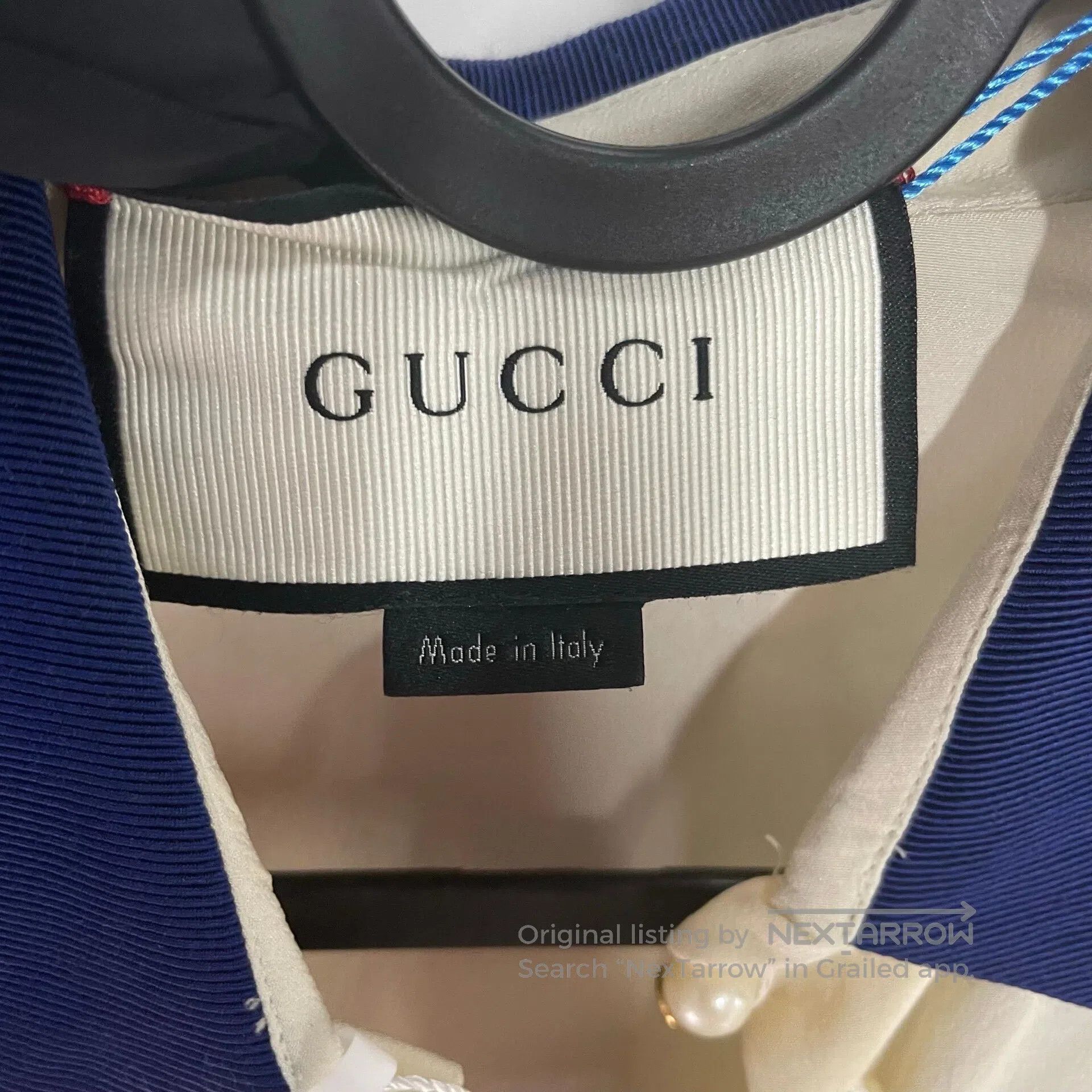 Gucci Guicci Mixed Fabric Shirt| Size S / US 4 / IT 40 - 5 Thumbnail
