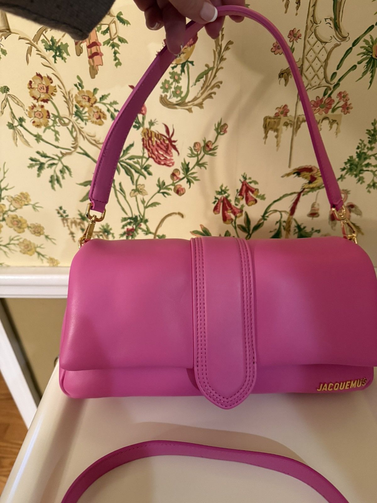 Jacquemus Pink Le Bambimou Jacqemus Crossbody Size ONE SIZE - 2 Thumbnail