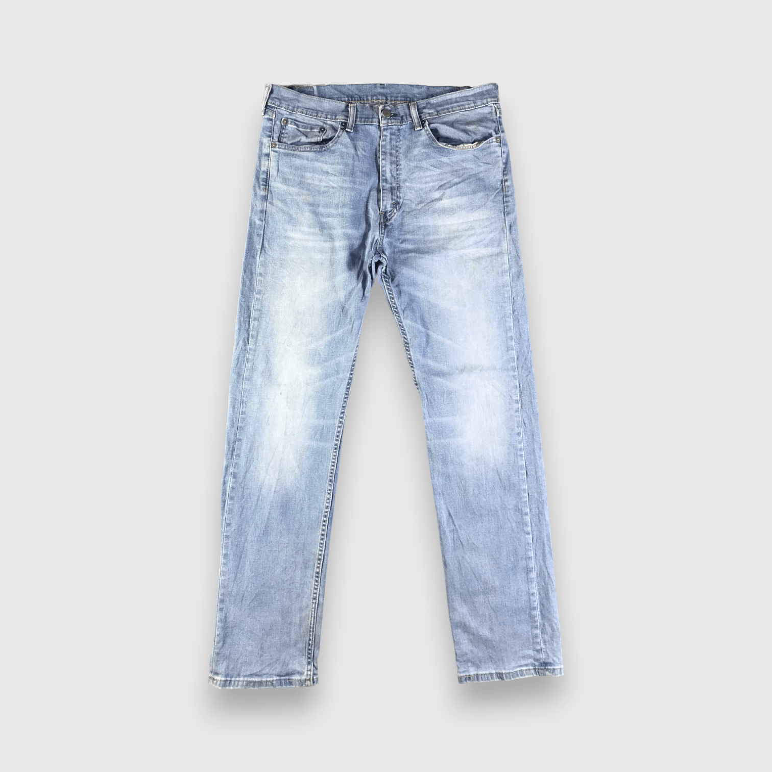 Levi's Vintage Blue Wash Levis 505 Jeans-J4510 Size US 35 - 1 Thumbnail