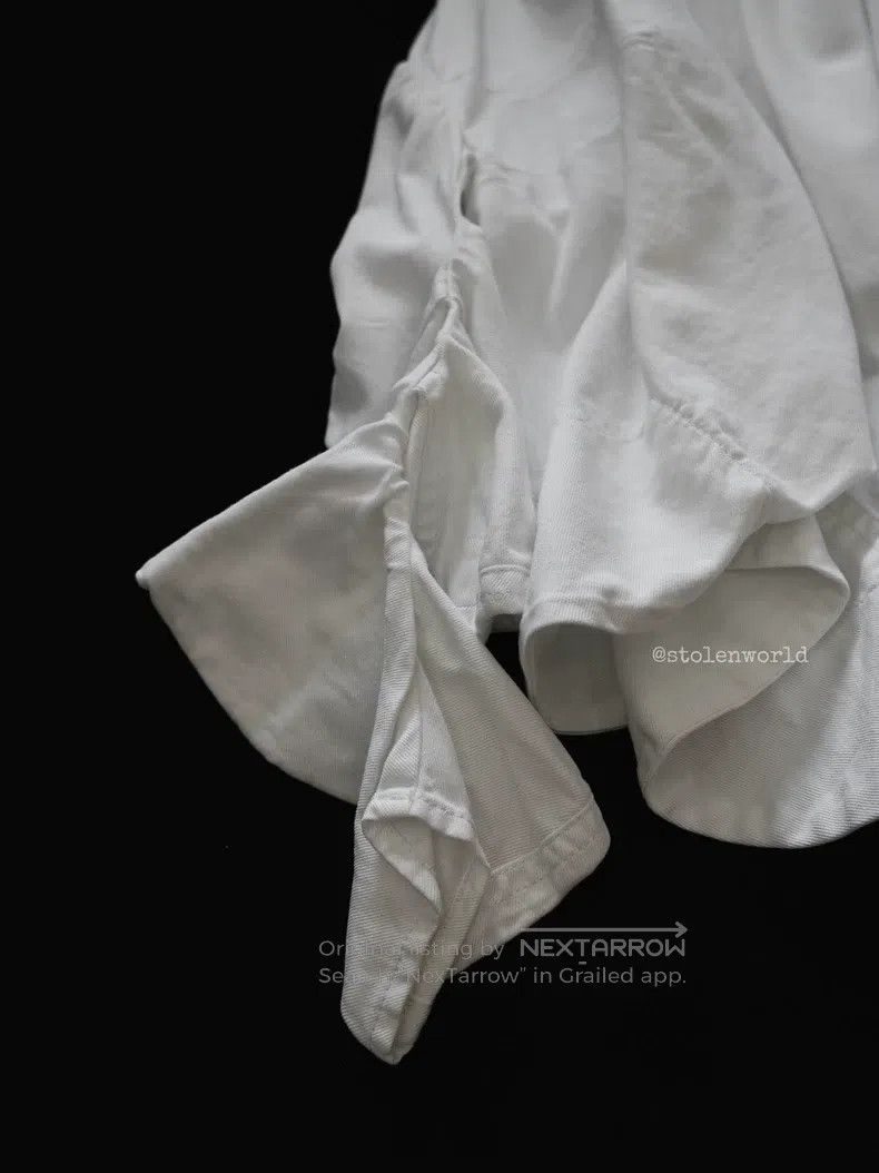 Comme des Garcons Comme Des Garcons size S Deconstructed Asymmetrical Skirt Size 22" - 3 Thumbnail