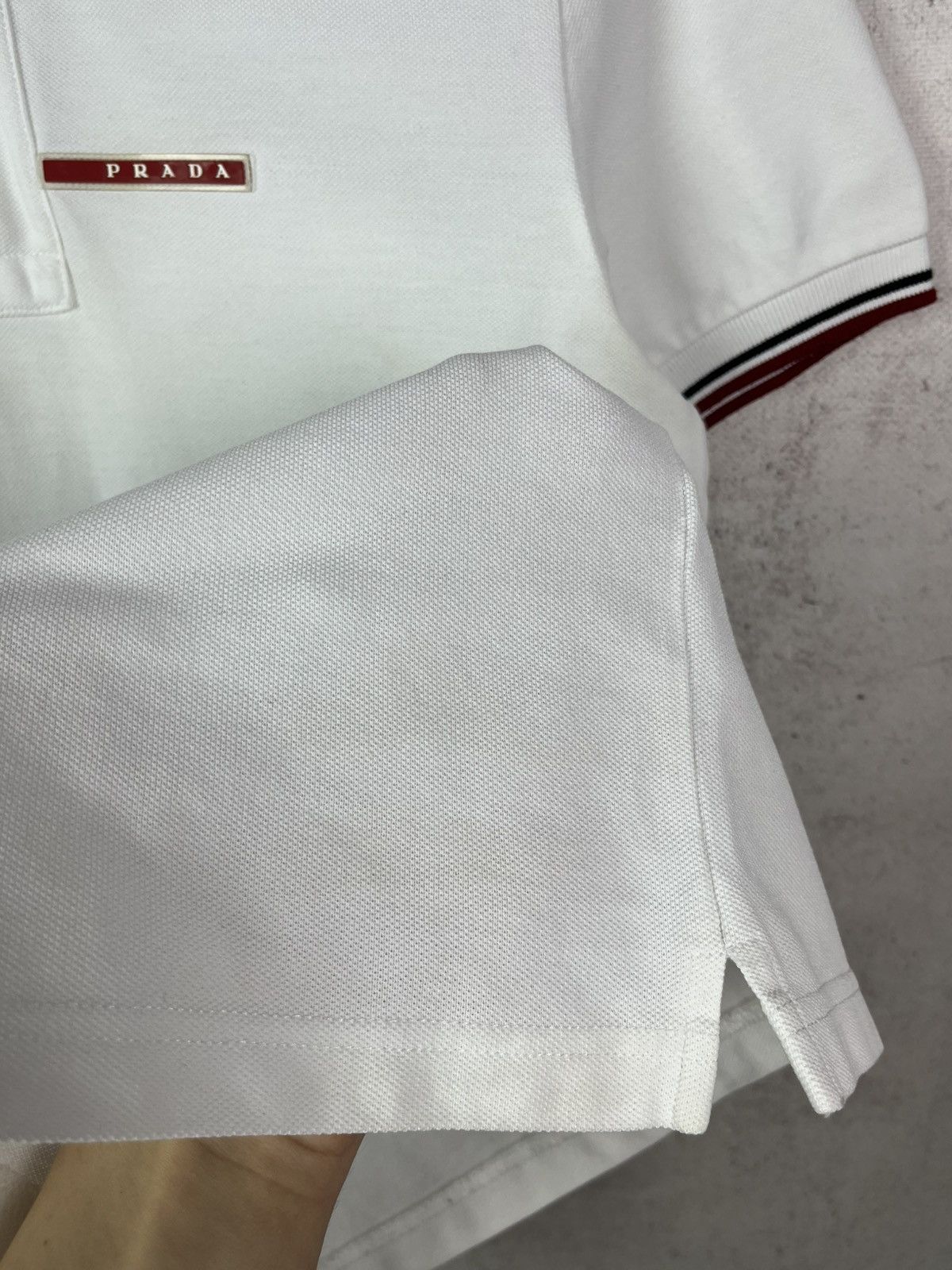 Prada Vintage Prada Milano Polo T-Shirt Retro Rare Hype Y2K Size US S / EU 44-46 / 1 - 6 Thumbnail