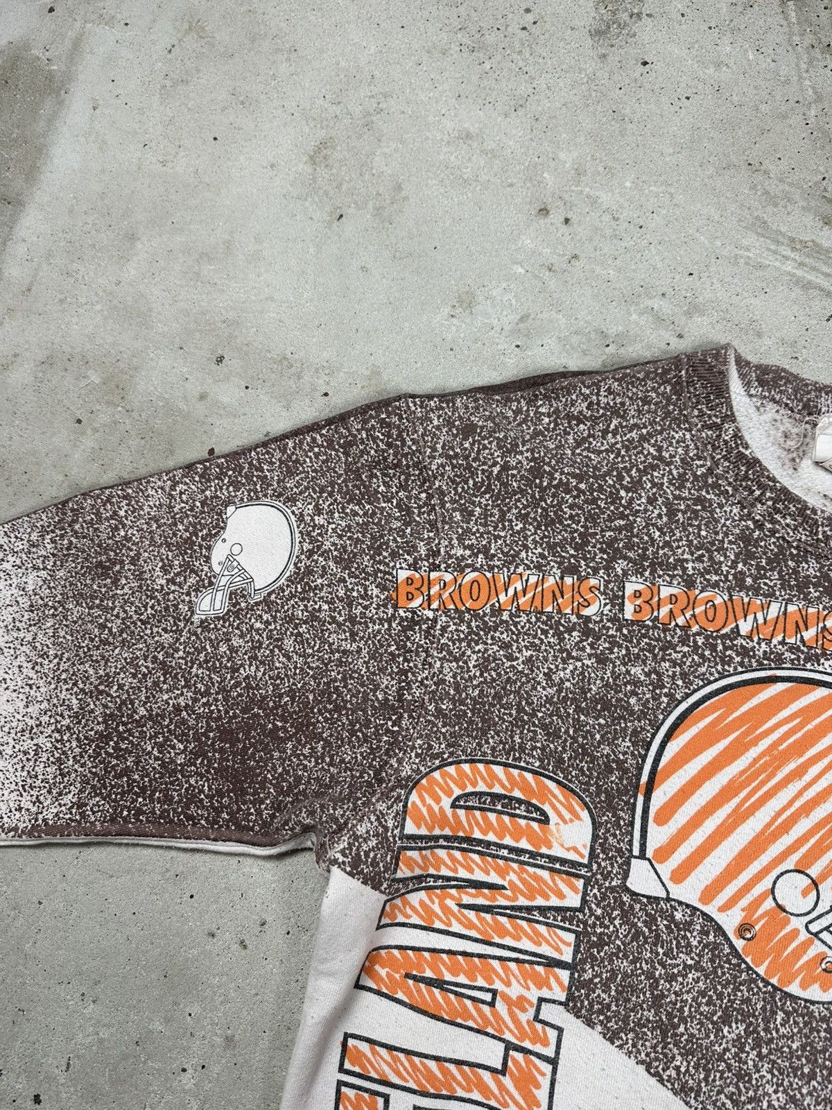 NBA × NFL × Vintage Vintage Magic Johnson Cleveland Browns All over Print Crew Size US M / EU 48-50 / 2 - 6 Thumbnail