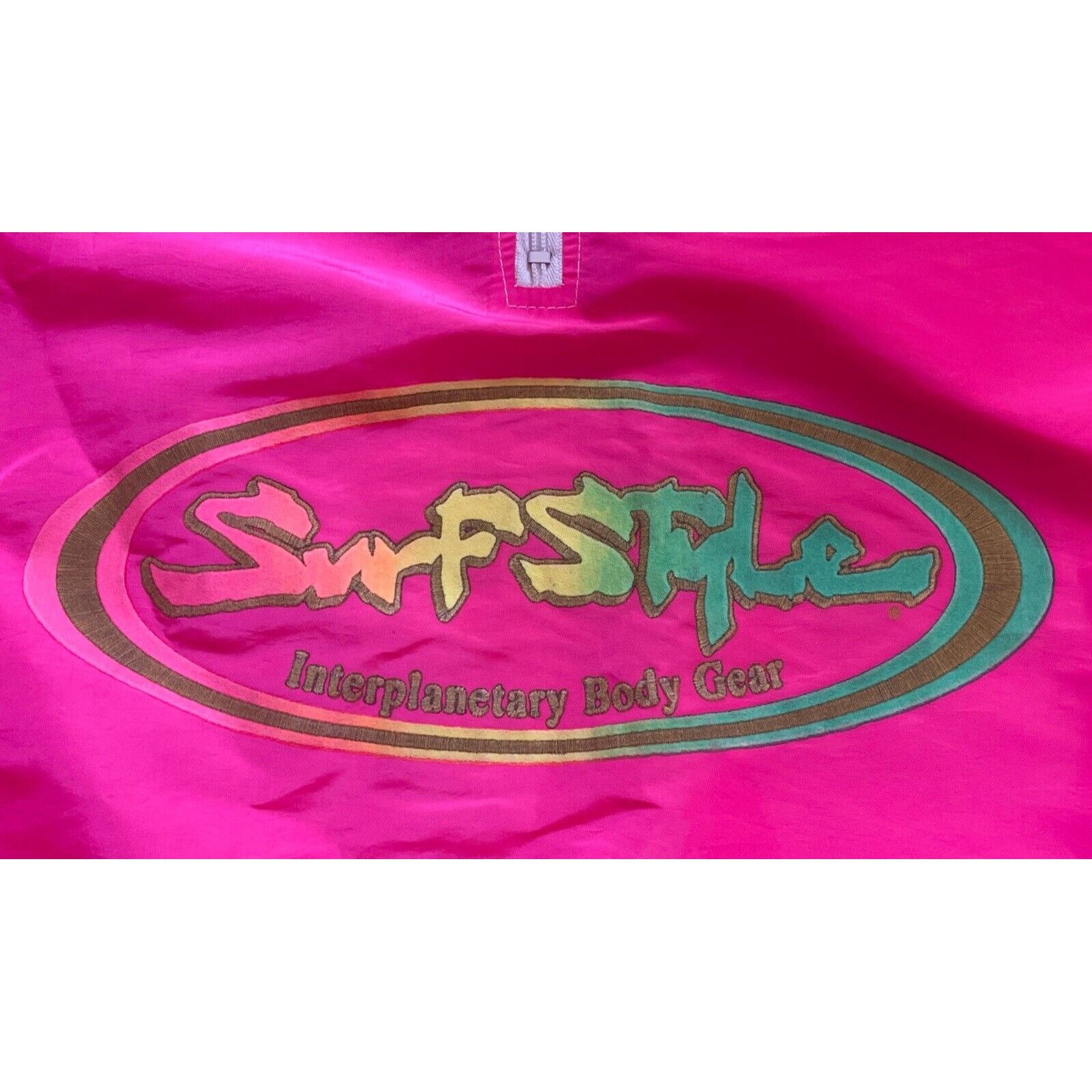 Other Vintage 90s XL Surf Style Unisex Neon Pink Pullover Windbrea Size US XL / EU 56 / 4 - 4 Thumbnail