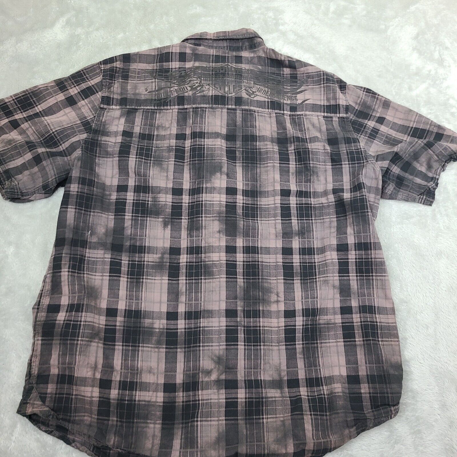 Harley Davidson Harley Davidson Mens XL Long Sleeve Button Up HD Motor Since Size US XL / EU 56 / 4 - 7 Thumbnail