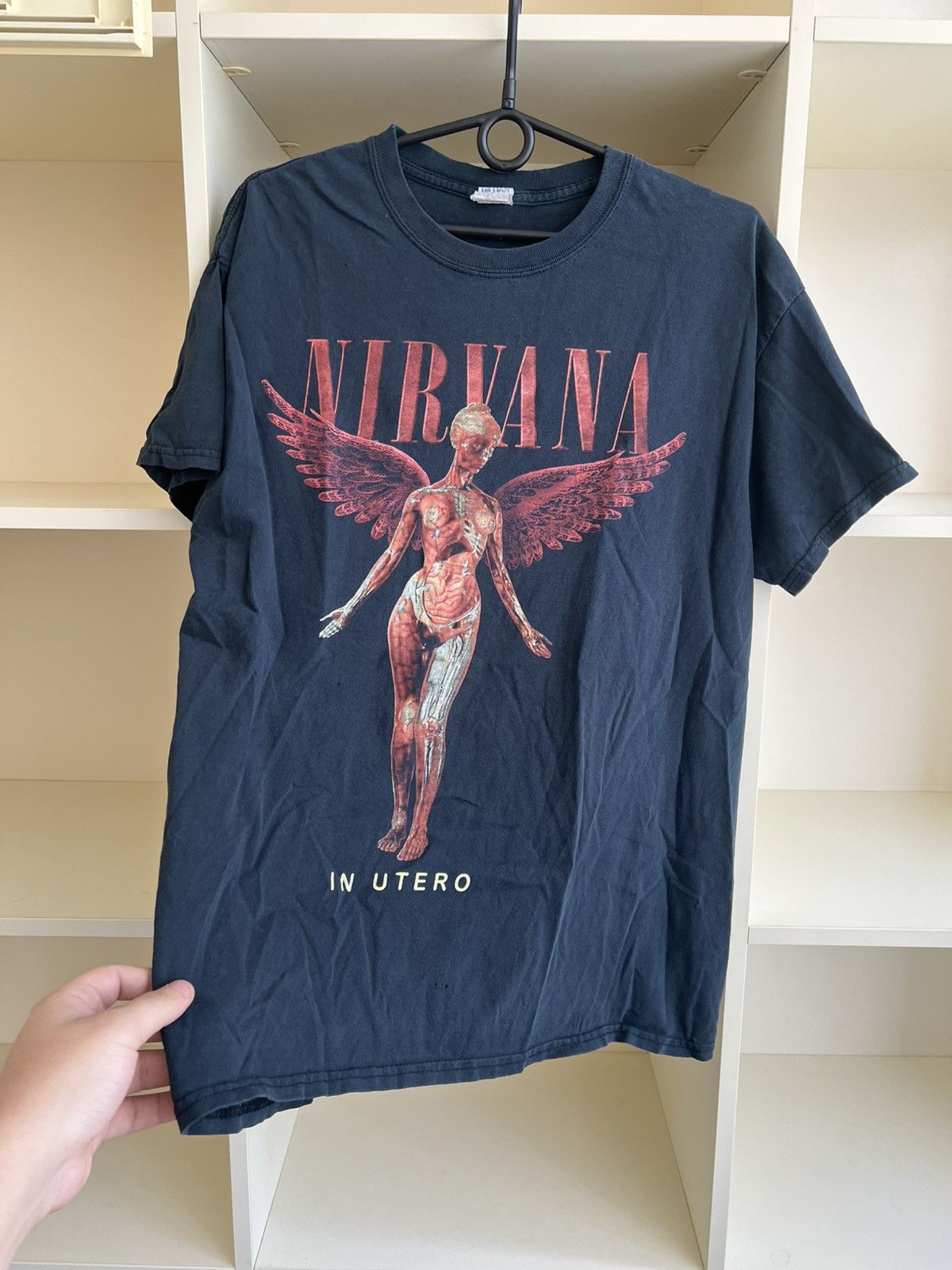 Nirvana Vintage Nirvana Band Tee T-Shirt Size L Size US L / EU 52-54 / 3 - 10 Thumbnail