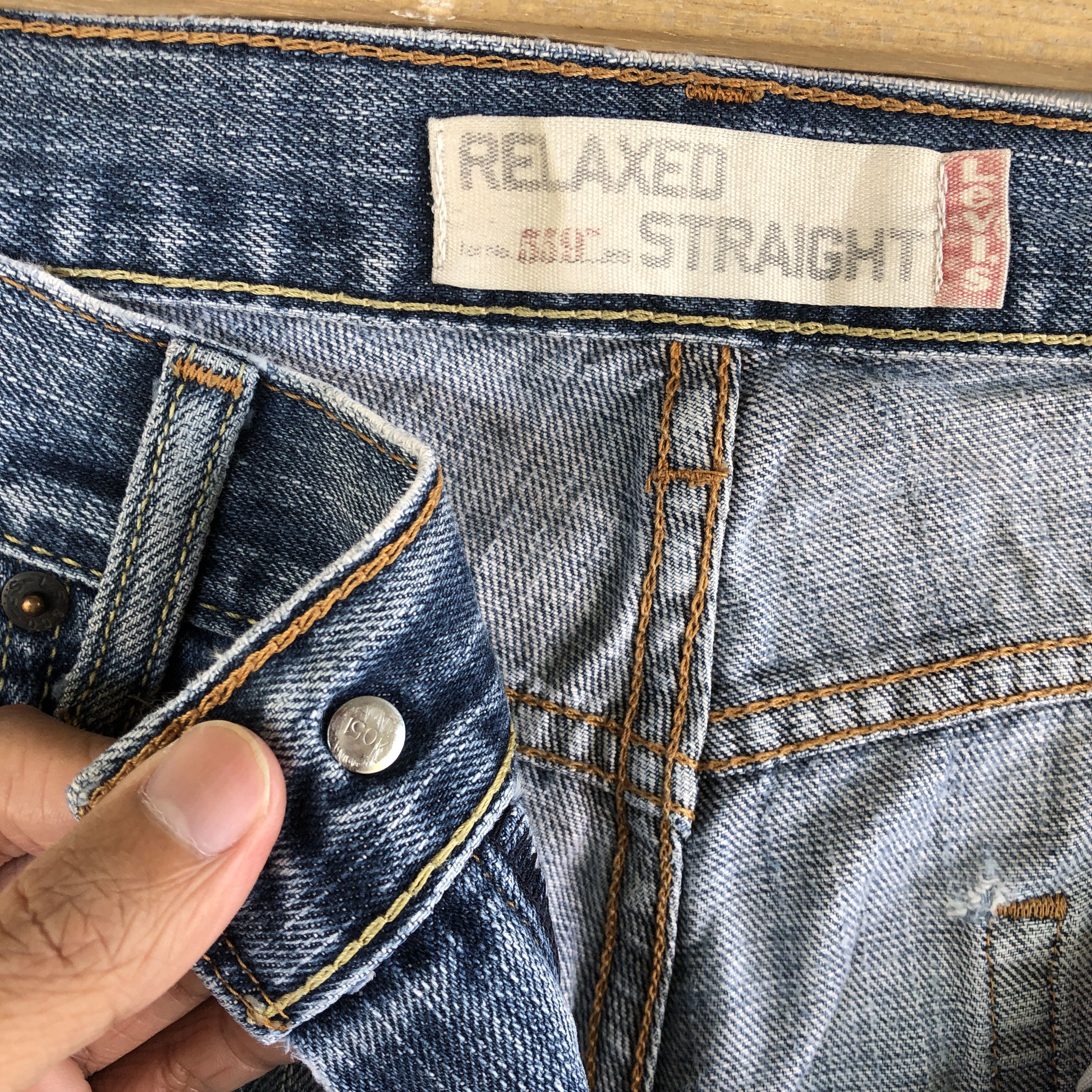 Levi's Vintage Levis Faded Jeans Levi's 559 Light Wash Denim Size US 34 / EU 50 - 7 Thumbnail