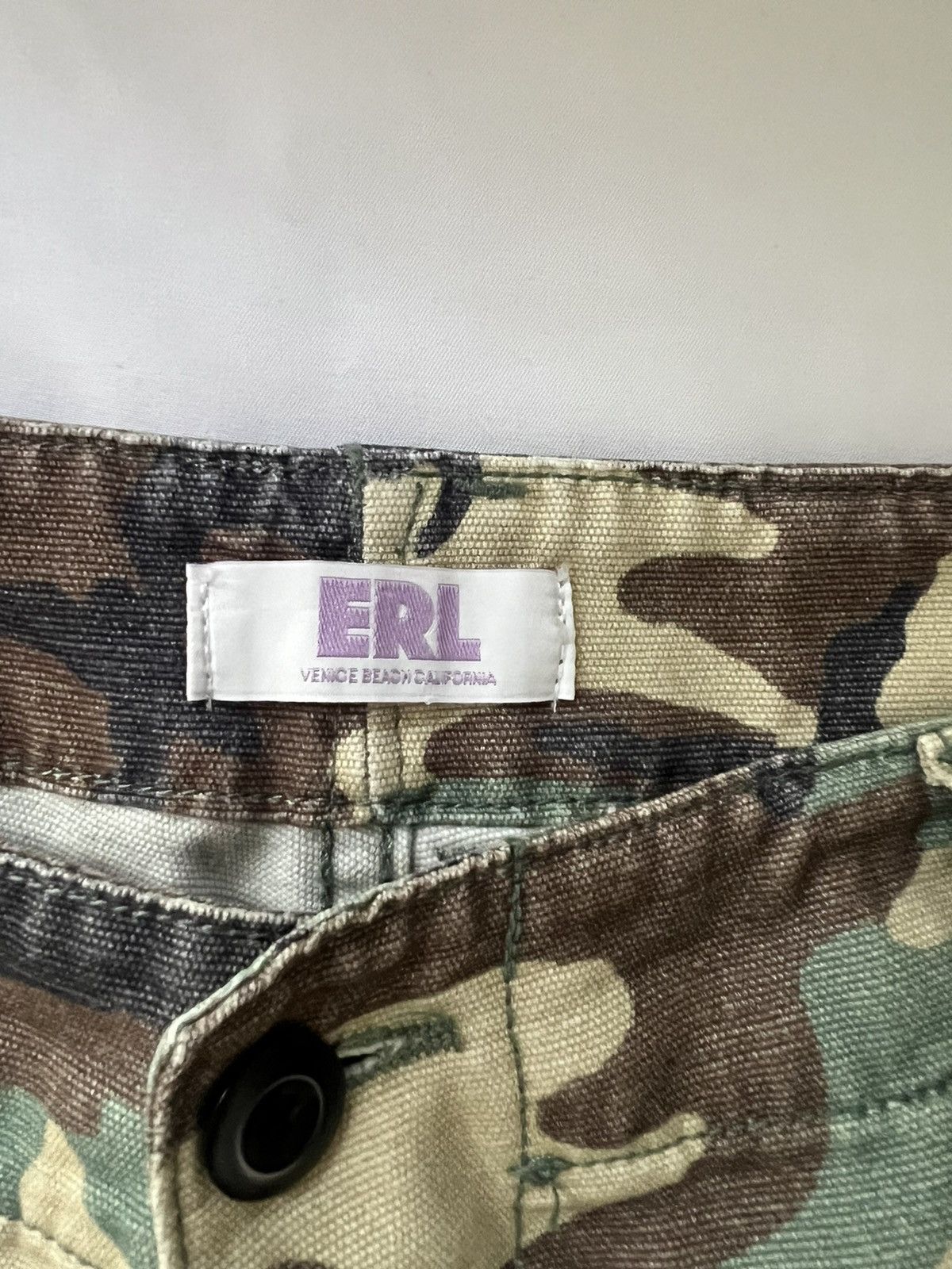 ERL CAMO CARGO PANTS M】 ERL CAMO CARGO PANTS WOVEN ERL Camo Cargo