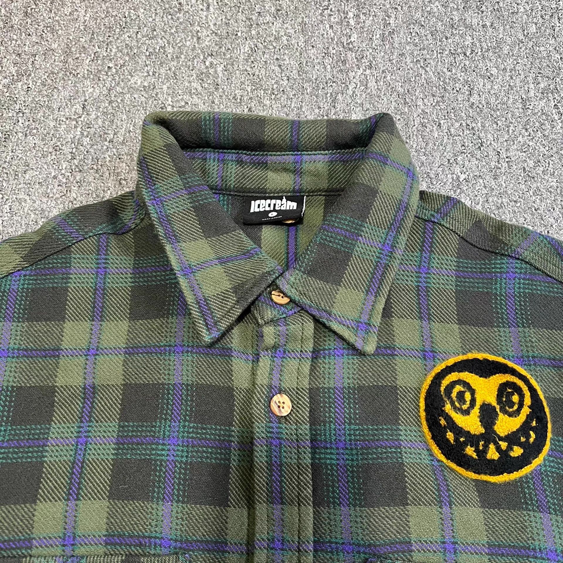 Billionaire Boys Club BBC ICECREAM Flying Dog Long Sleeve Shirt Jacket Q7 Size US L / EU 52-54 / 3 - 3 Thumbnail
