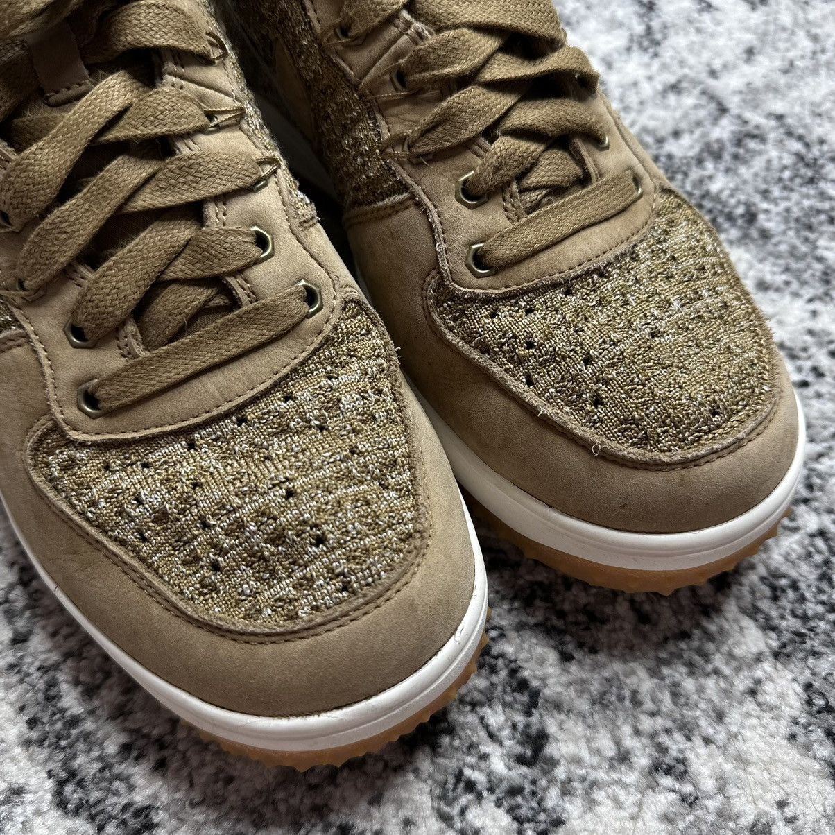 Nike NIKE LUNAR FORCE 1 FLYKNIT WORKBOOT GOLDEN BEIGE Size US 8 / EU 41 - 8 Thumbnail