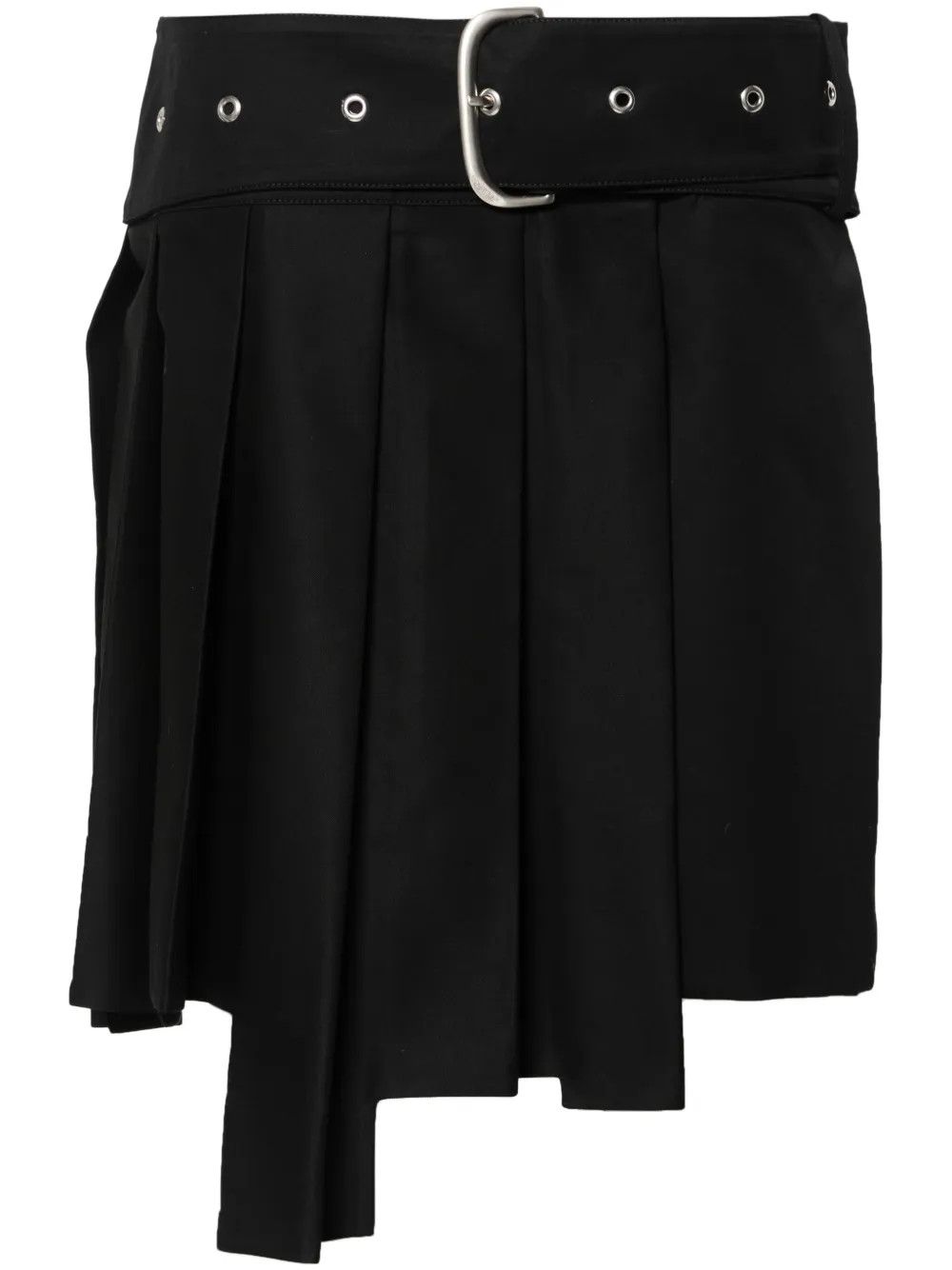 Off-White o1y1225 Mini Skirt in Black Size 26" / US 2 / IT 38 - 1 Thumbnail