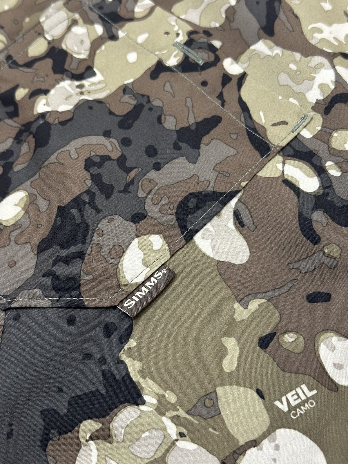Simms Simms Double Haul L/S Veil Camo Button Down Shirt M Hunting Size US M / EU 48-50 / 2 - 6 Thumbnail