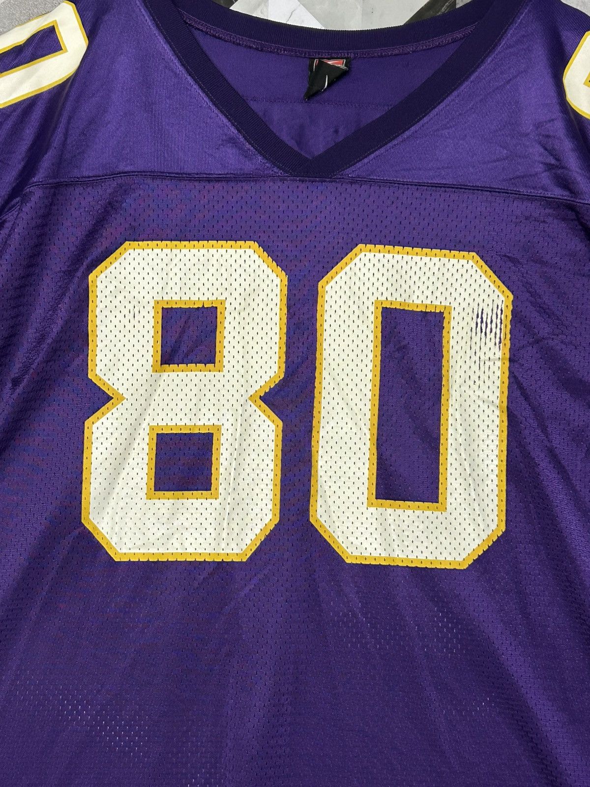 MLB × Nike 🔥 Vintage NFL NIKE Minessota Vikings Cris Carter Jersey Home Size US XXL / EU 58 / 5 - 5 Thumbnail