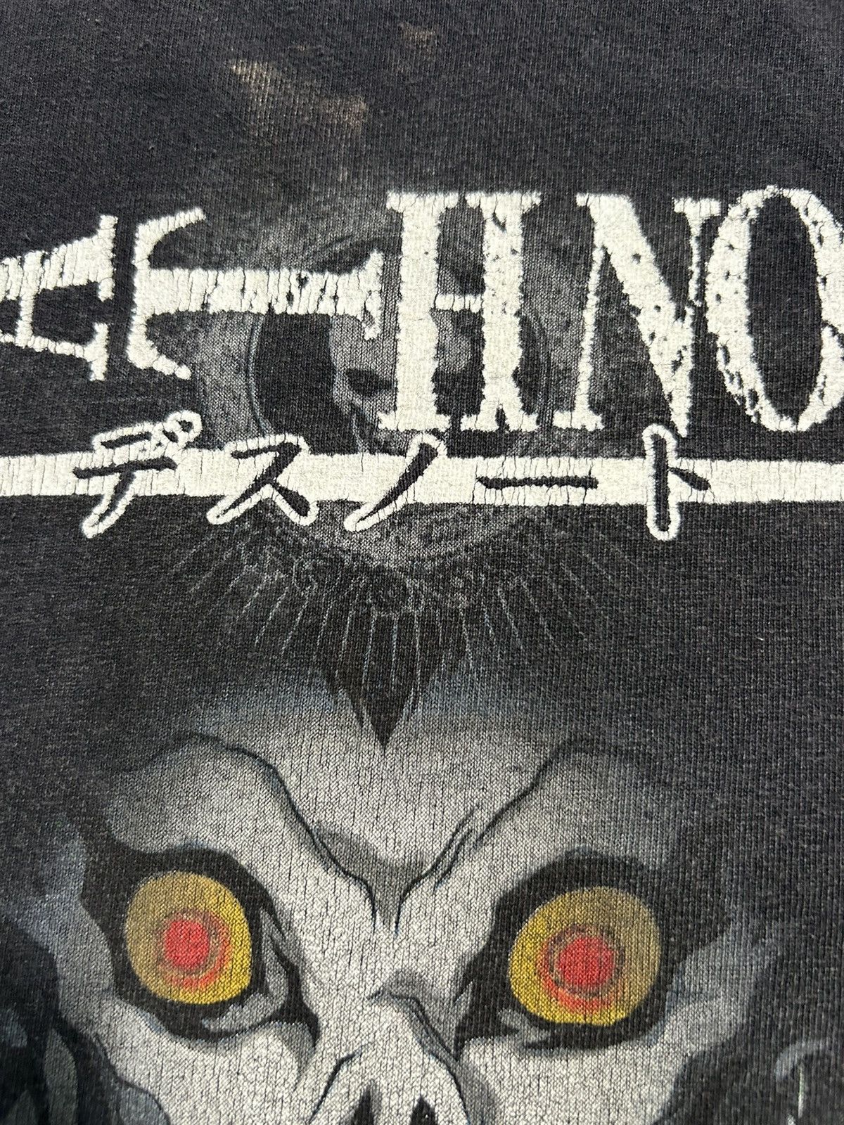 Anime Vintage Death Note Shonen Jump Anime Manga Shirt Sunfaded Size US S / EU 44-46 / 1 - 8 Thumbnail