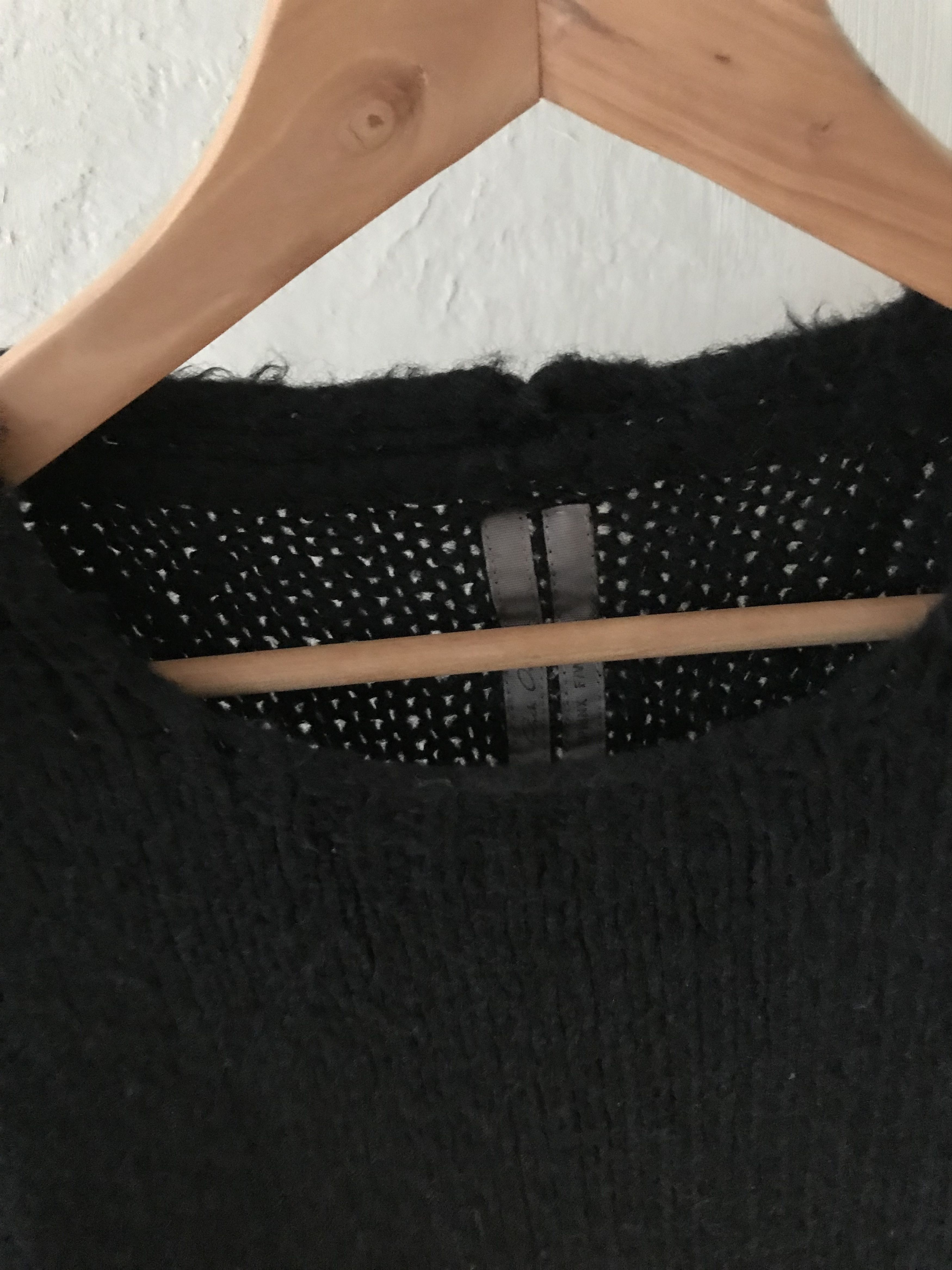 Rick Owens FW15 Rick Owens Sphinx heavy knit silk sweater, dark blue Size US XL / EU 56 / 4 - 4 Thumbnail