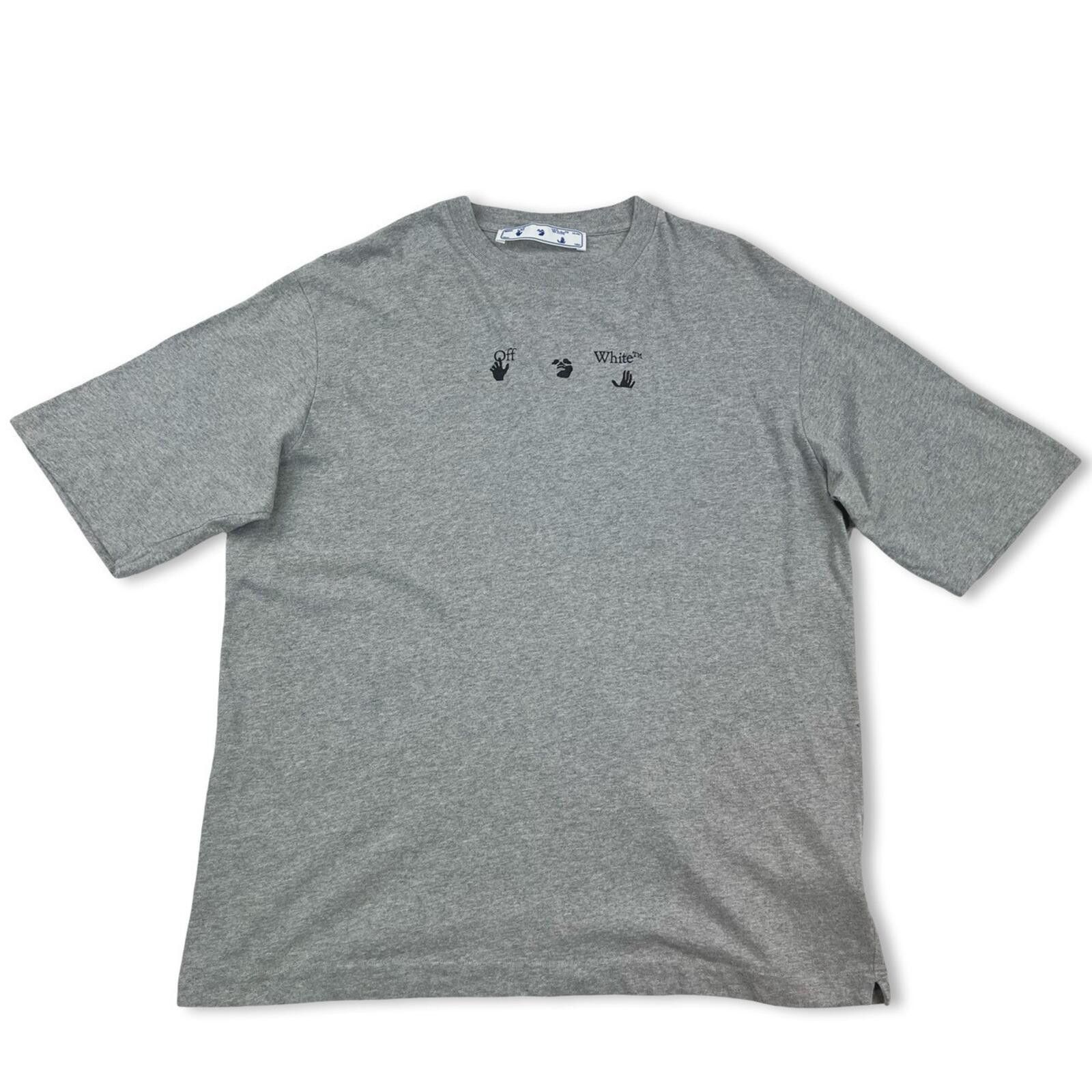 Off-White Off-White Negative Marker Arrows Grey T Shirt Size US L / EU 52-54 / 3 - 2 Thumbnail
