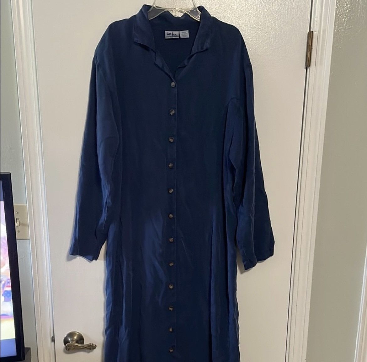 Other Kiko Long Sleeve Blue Dress Size M / US 6-8 / IT 42-44 - 1 Thumbnail