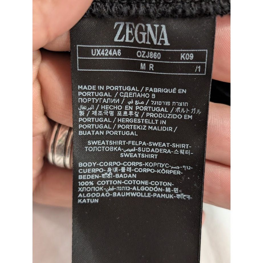 Z Zegna o1rshd1 Hoodie in Black Size US M / EU 48-50 / 2 - 17 Thumbnail