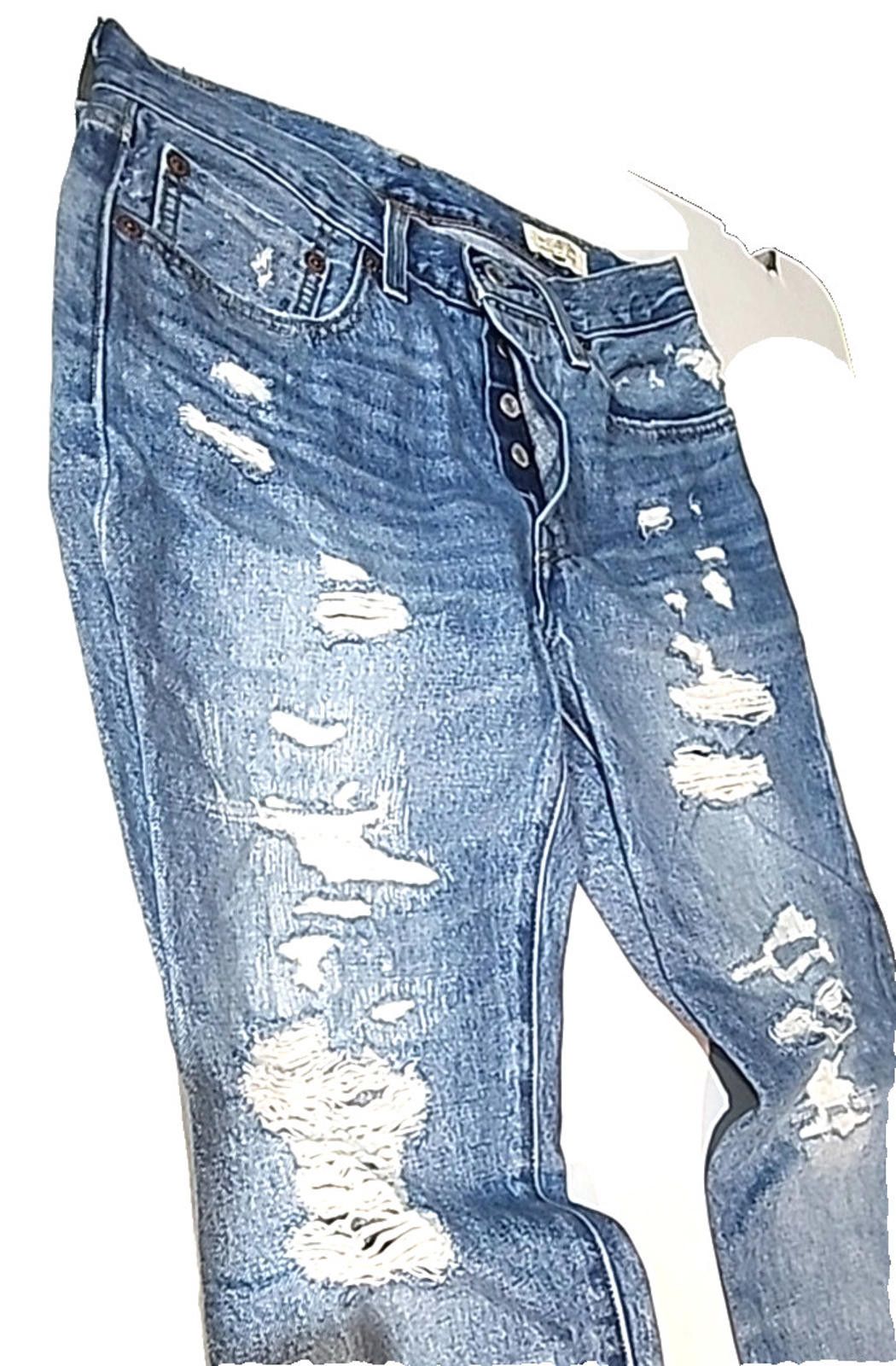 Levi's Levi’s 501 150th Anniversary Distressed Blue Jeans 28x32 Size US 28 / EU 44 - 8 Thumbnail