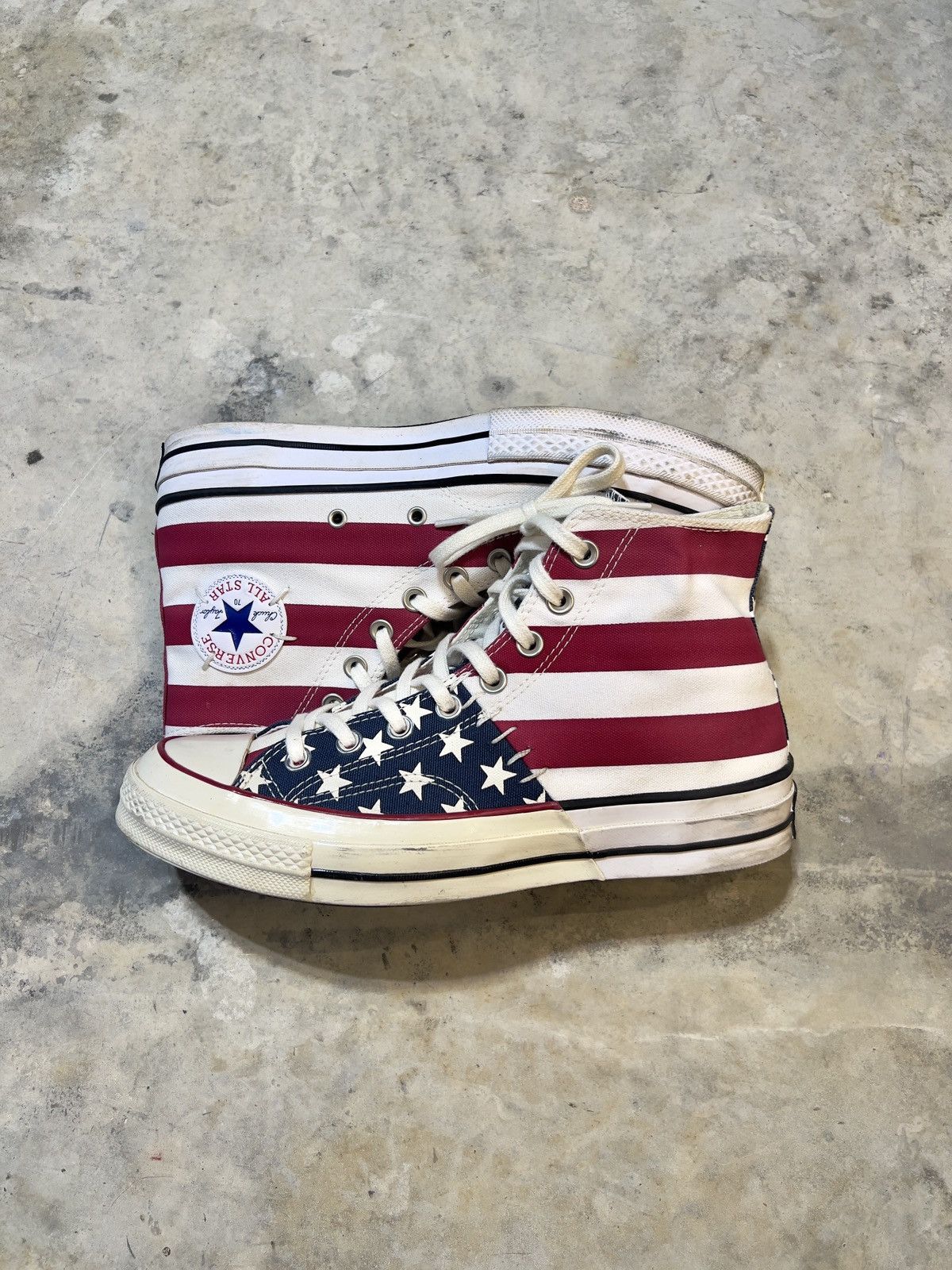 Converse american flag chuck 70 archive restructured unisex sneakers Size US 8 / EU 41 - 1 Thumbnail