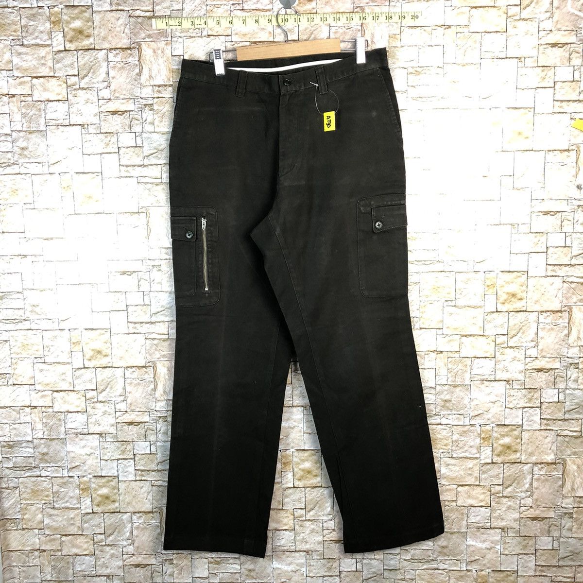 Japanese Brand × PGA Tour Pga Tour Dark Brown Cargo Multipocket Pants #A730 Size US 32 / EU 48 - 1 Thumbnail