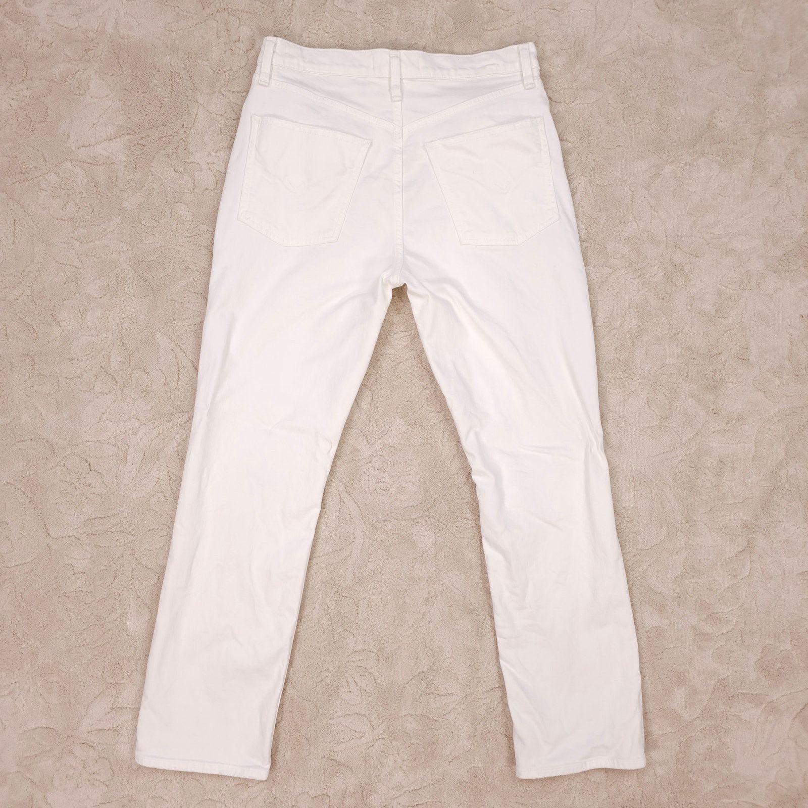 Hudson Hudson Thalia 90's Loose Fit Jean White Sz 26 Size 26" / US 2 / IT 38 - 9 Thumbnail