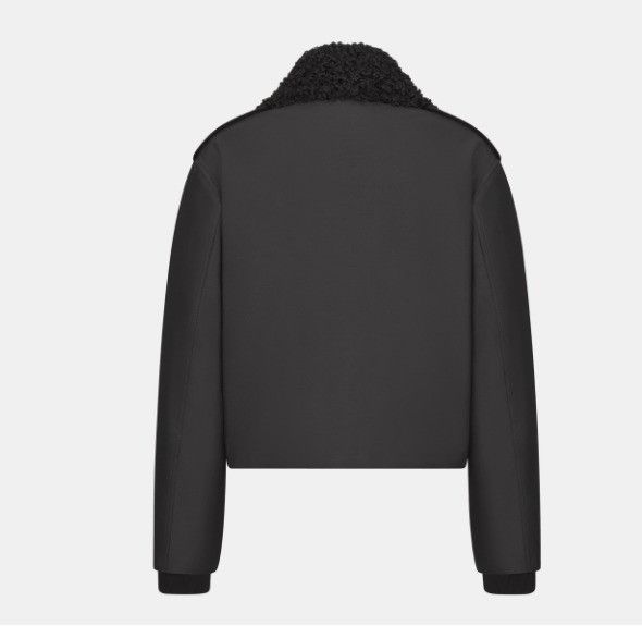 Dior o1w1db11124 2-in-1 Peacoat in Black Size M / US 6-8 / IT 42-44 - 2 Thumbnail