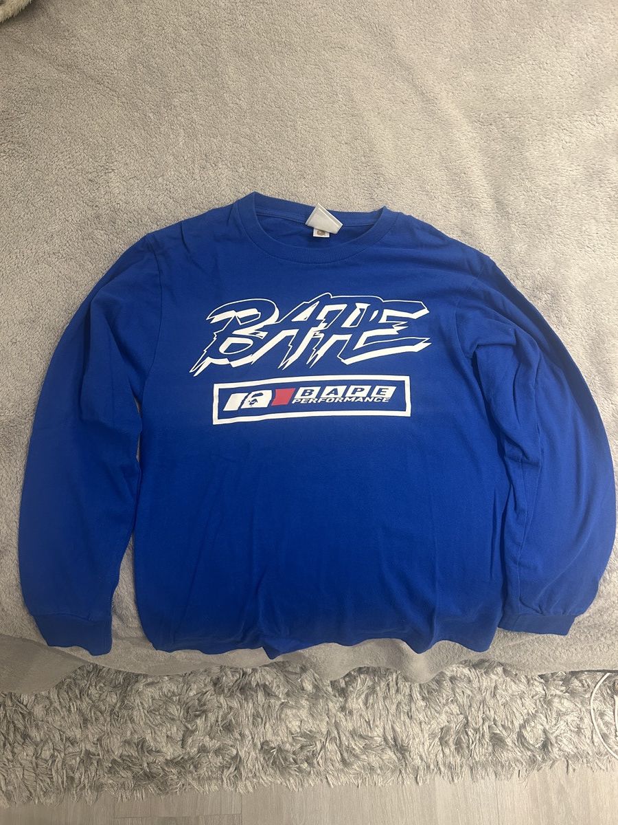 Bape Bape Motor Sport Longsleeve Size US S / EU 44-46 / 1 - 1 Thumbnail