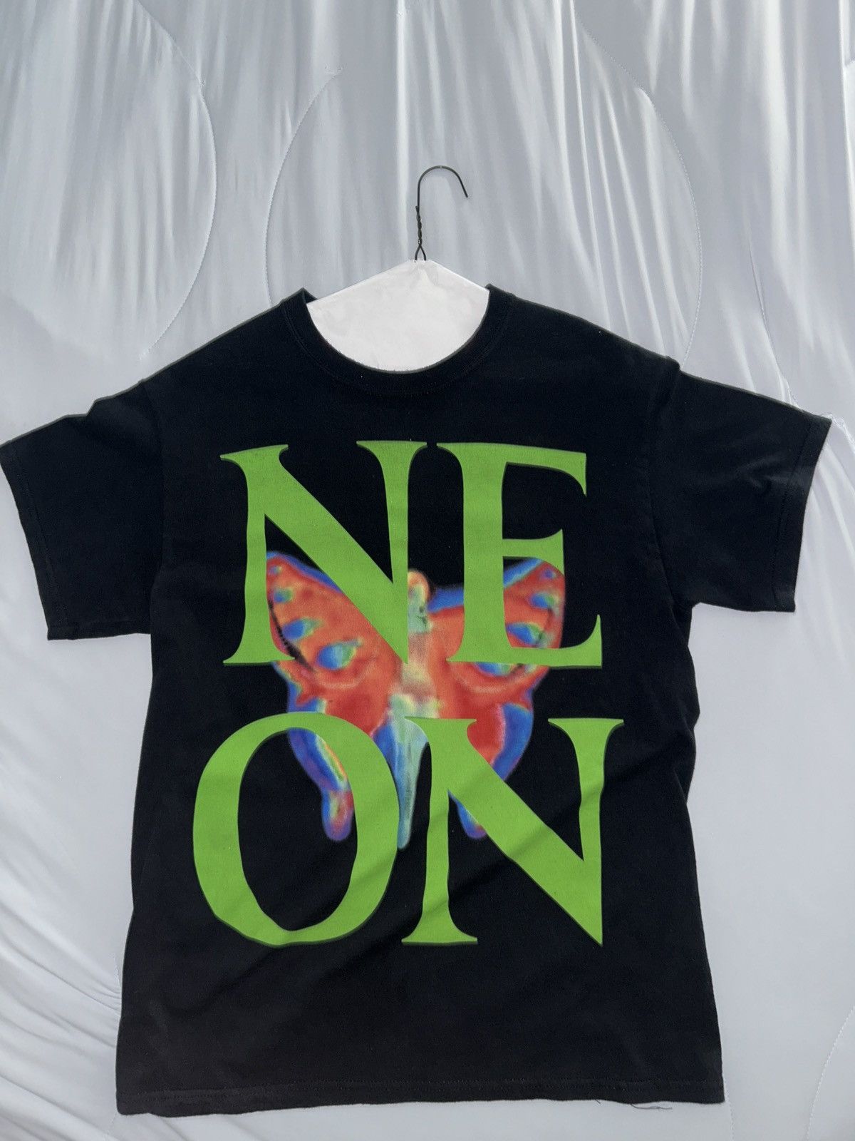 Playboi Carti Neon Tour Pentagram Face Girl Shirt | Grailed