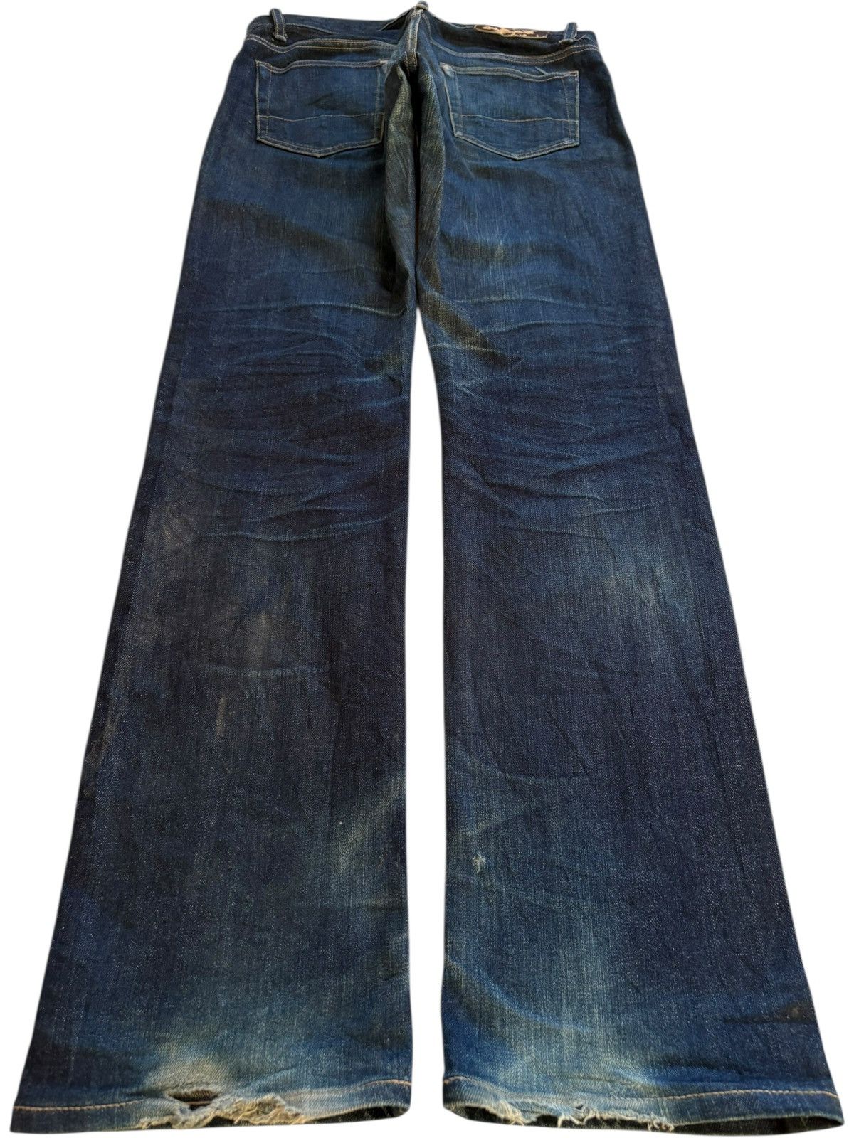 Shellac Vintage Shellac Selvedge Raw Denim Style Button Fly Jeans Size US 32 / EU 48 - 2 Thumbnail