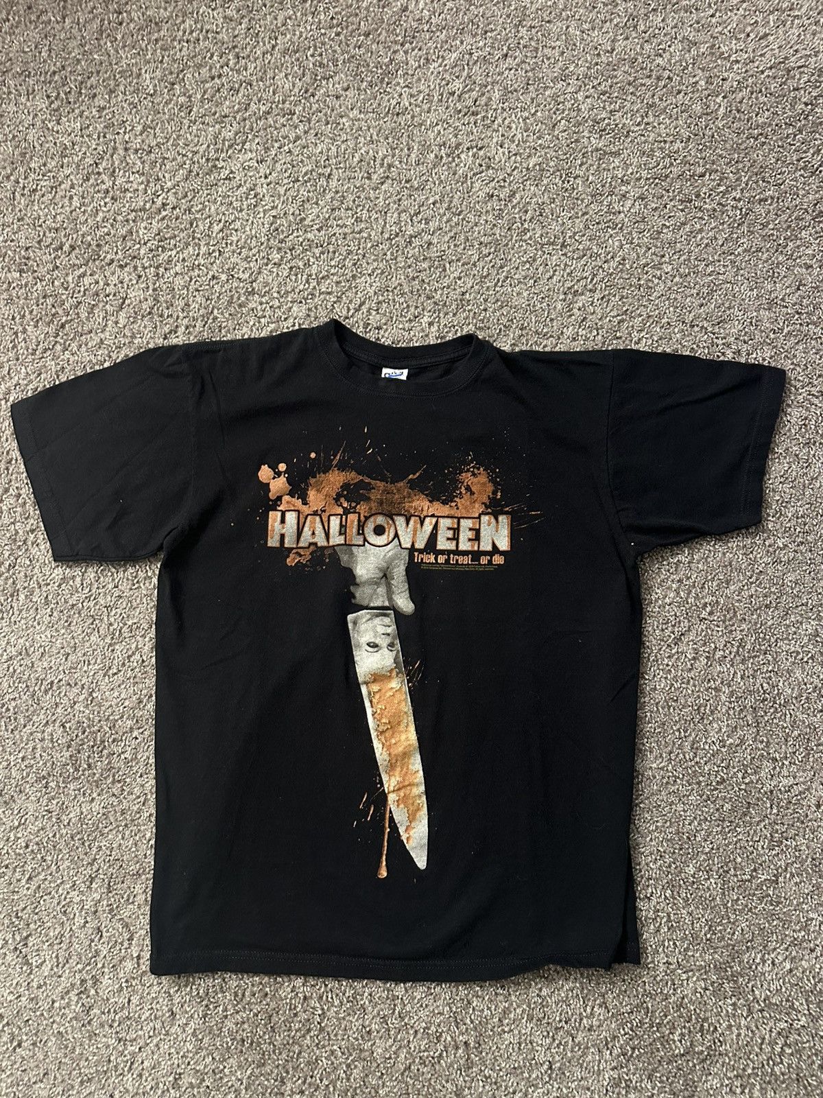 Vintage Vintage Halloween Movie Promo Shirt Michael Myers Knife Size US L / EU 52-54 / 3 - 1 Thumbnail