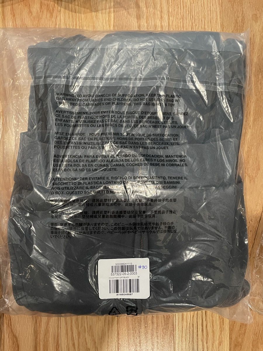 Balenciaga × Gap × Yeezy Yeezy Gap Zip Up Hoodie Poetic Black Medium Size US M / EU 48-50 / 2 - 9 Thumbnail