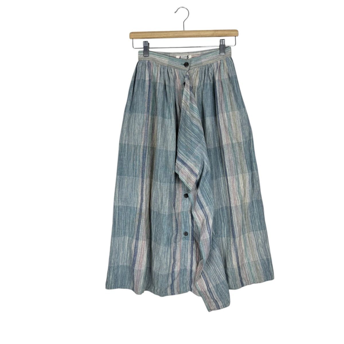 Issey Miyake ☀️ISSEY MIYAKE TARTAN MAXI SKIRTS Size 25" / US 0 / IT 36 - 1 Thumbnail