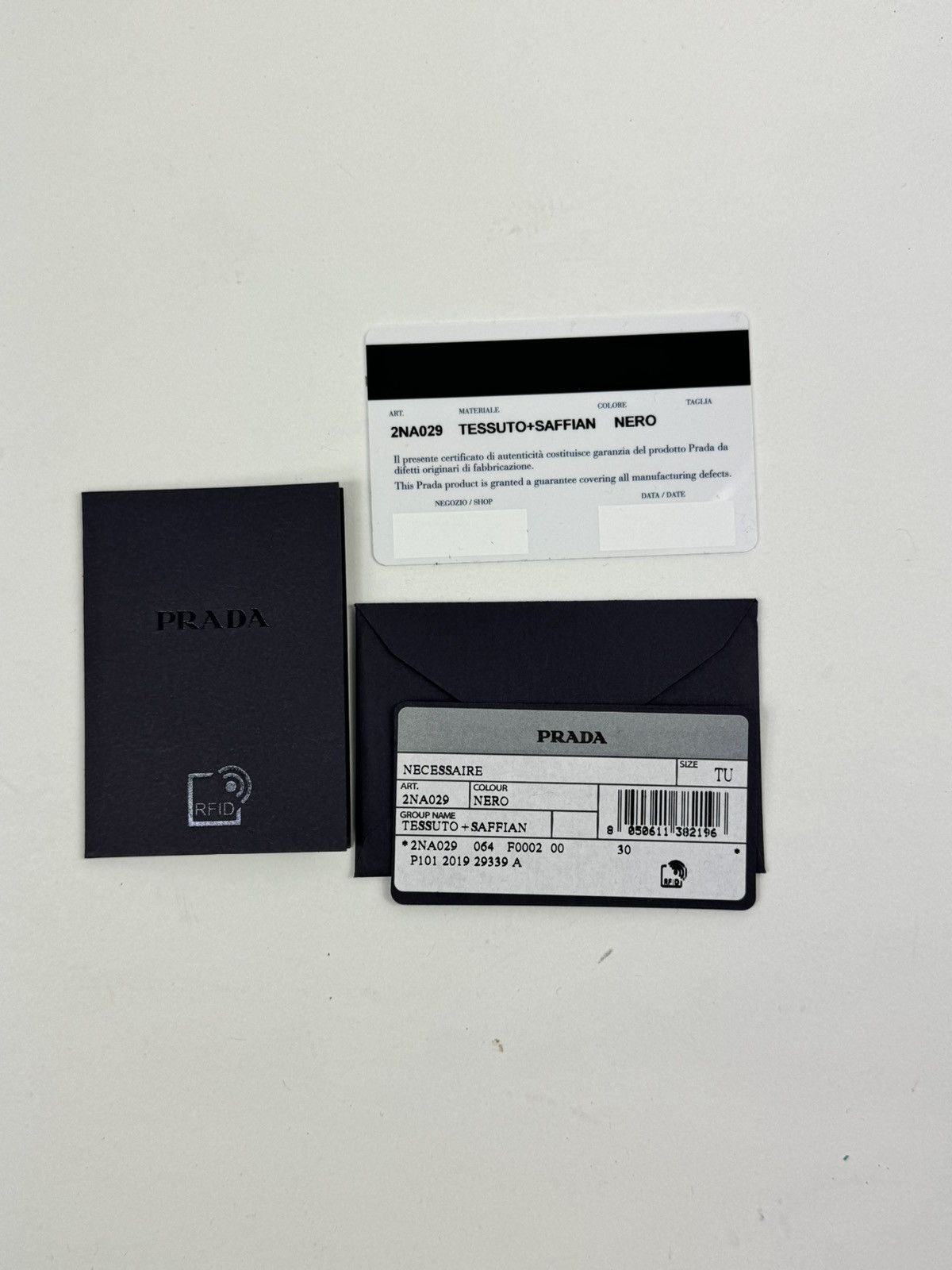 Prada PRADA RE-NYLON MEDIUM SAFFIANO WASH BAG Size ONE SIZE - 11 Thumbnail