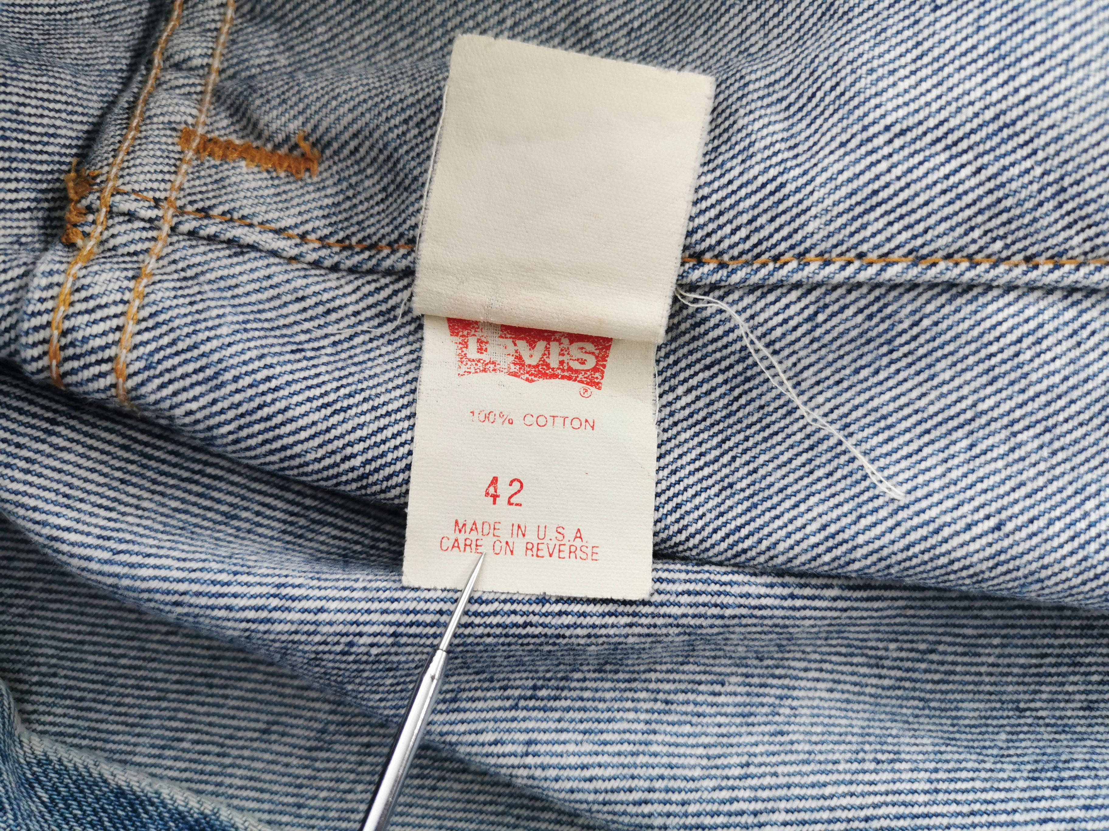 Levi's Vintage 90s Levis 70508-0217 Denim Jacket Made In USA Size L Size US L / EU 52-54 / 3 - 8 Thumbnail