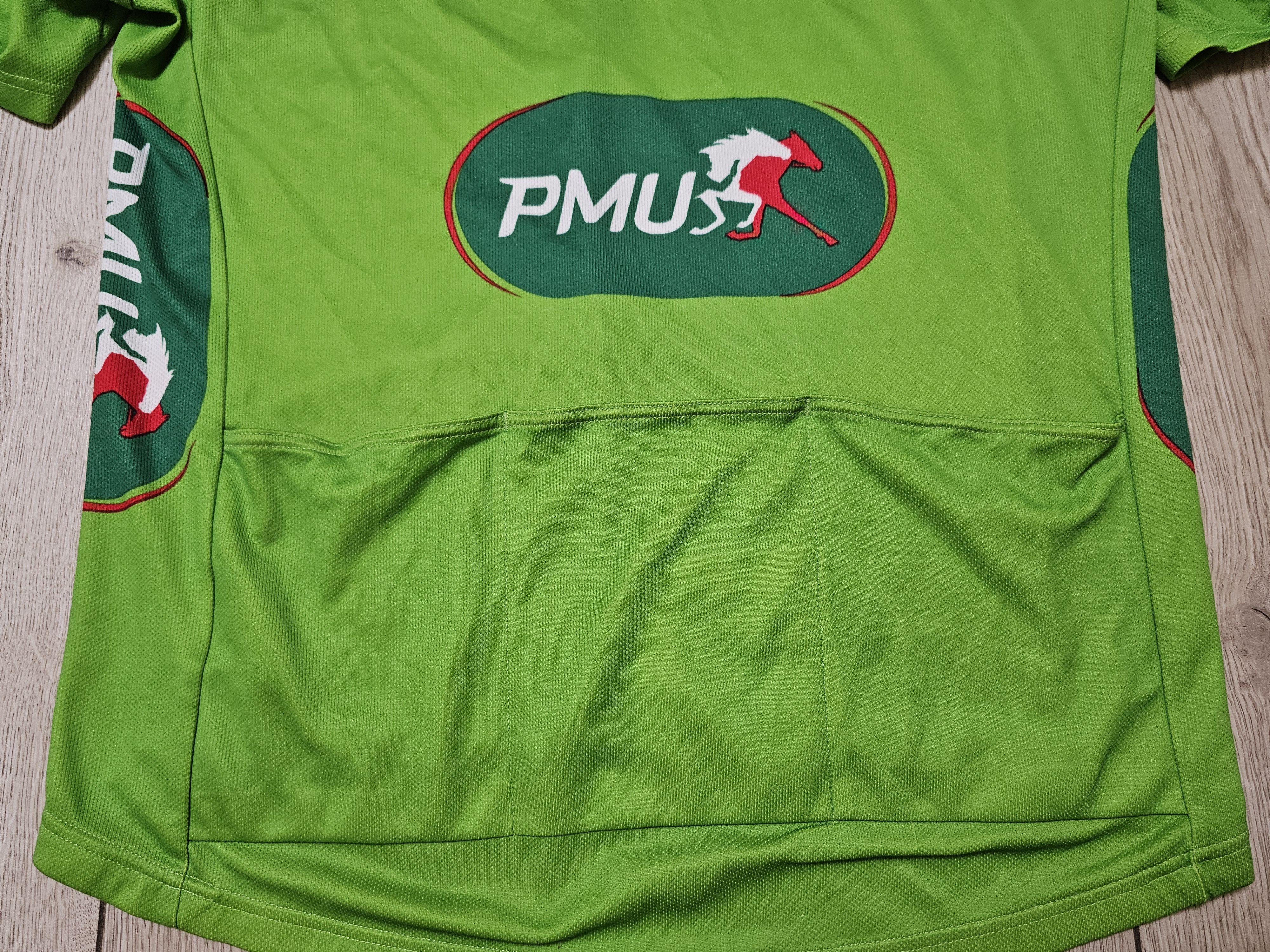 Nike × Vintage NIKE TOUR DE FRANCE 2010 CYCLING JERSEY CYCLING TEAM PMU Size US M / EU 48-50 / 2 - 4 Thumbnail