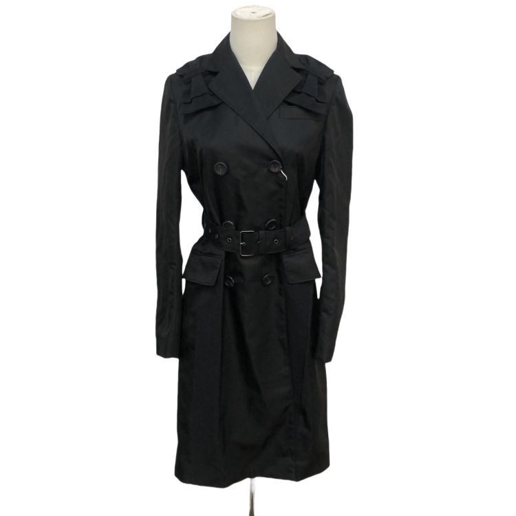 Prada Prada Nylon Trench Coat Size 38 Size XS / US 0-2 / IT 36-38 - 1 Thumbnail