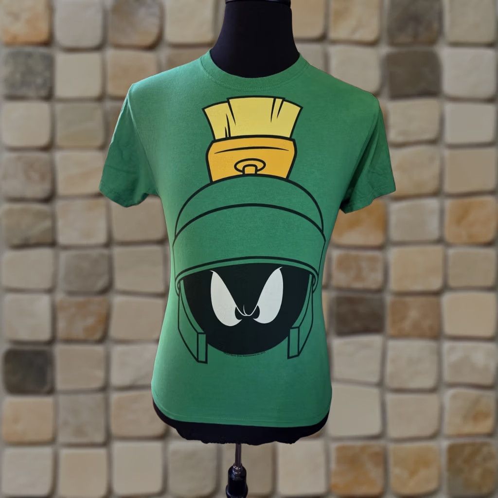 Vintage Looney Tunes Marvin The Martian Green Short Sleeve T-Shirt Size S Men Size US S / EU 44-46 / 1 - 1 Thumbnail