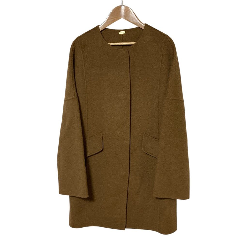 Other MUSE de Deuxieme Classe Cashmere Blend Collarless Coat Textile Outerwear DUTY FREE for USA