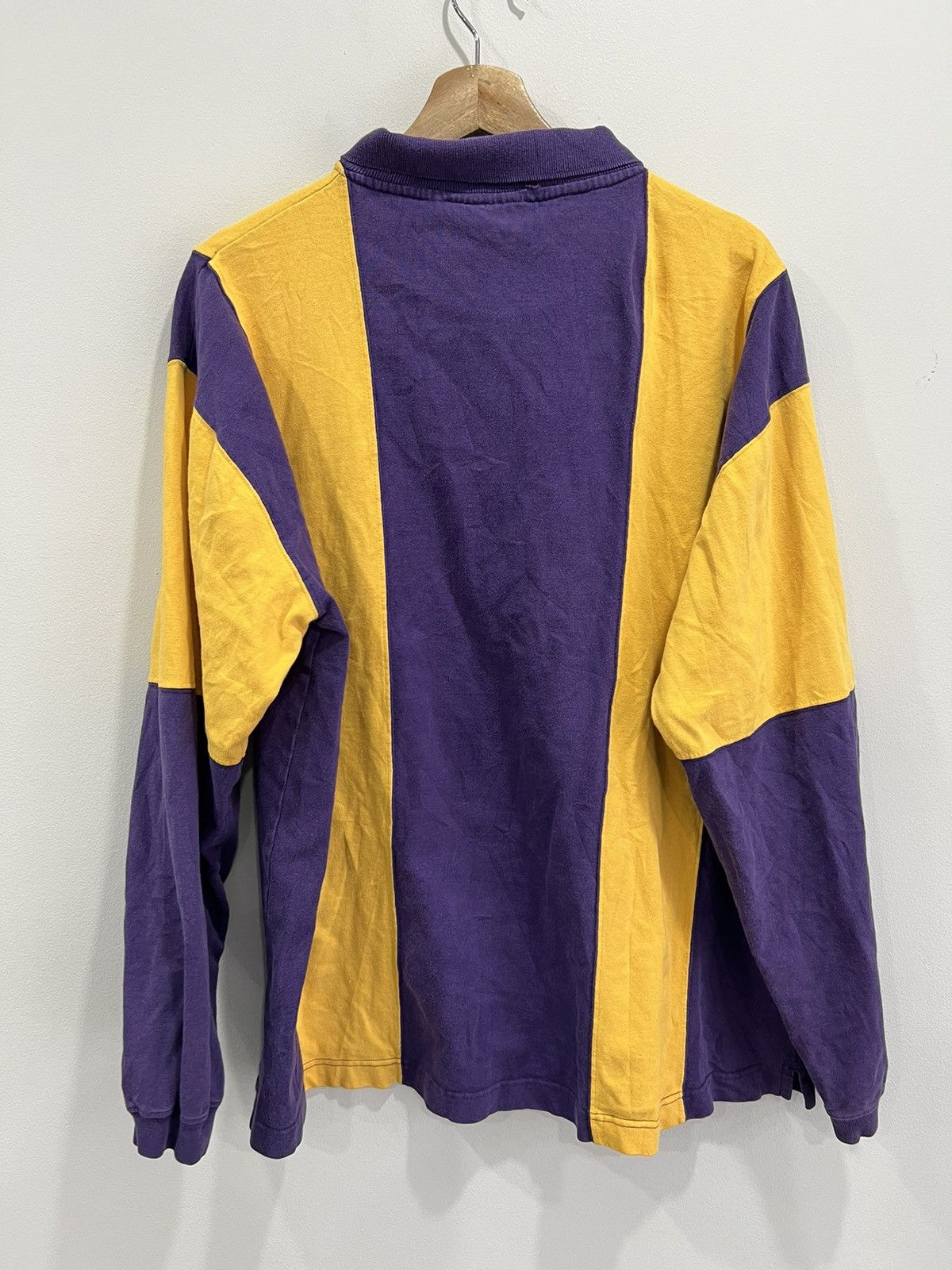 Vintage Vintage Minnesota Vikings Rugby Sweater longsleeve striped Size US L / EU 52-54 / 3 - 2 Thumbnail