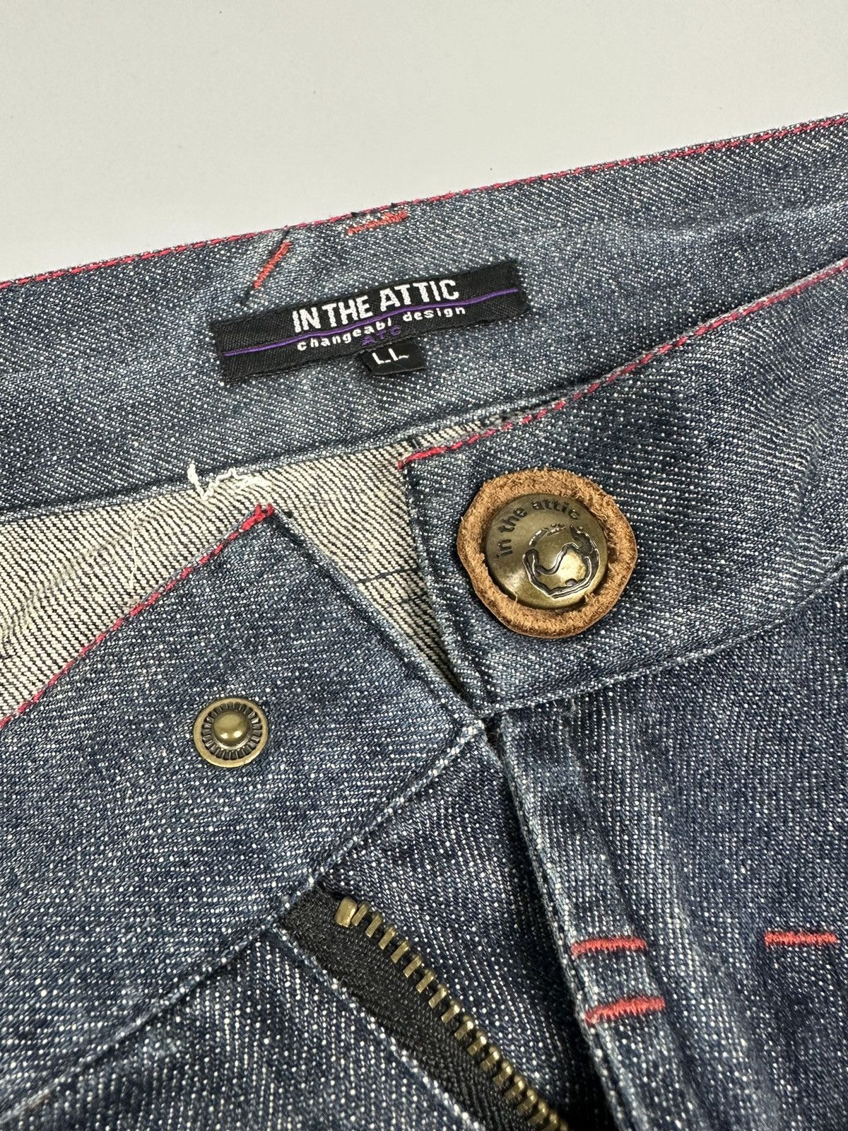 In The Attic Vintage In The Attic Embroidered Denim Size US 34 / EU 50 - 8 Thumbnail