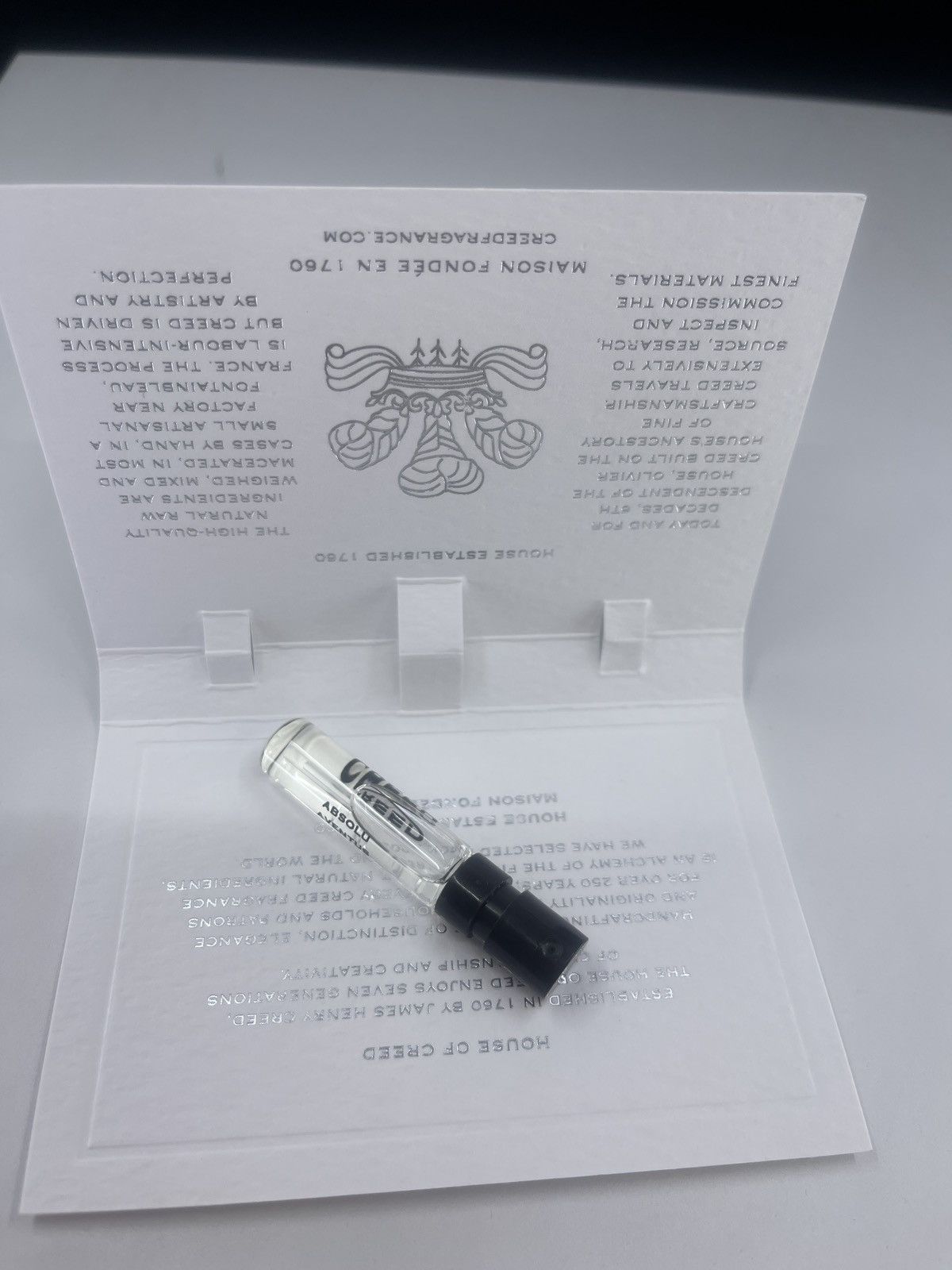 Creed Creed Aventus Absolu EDP Spray Vial 1.7 ml Mens Fragrance Size ONE SIZE - 3 Thumbnail