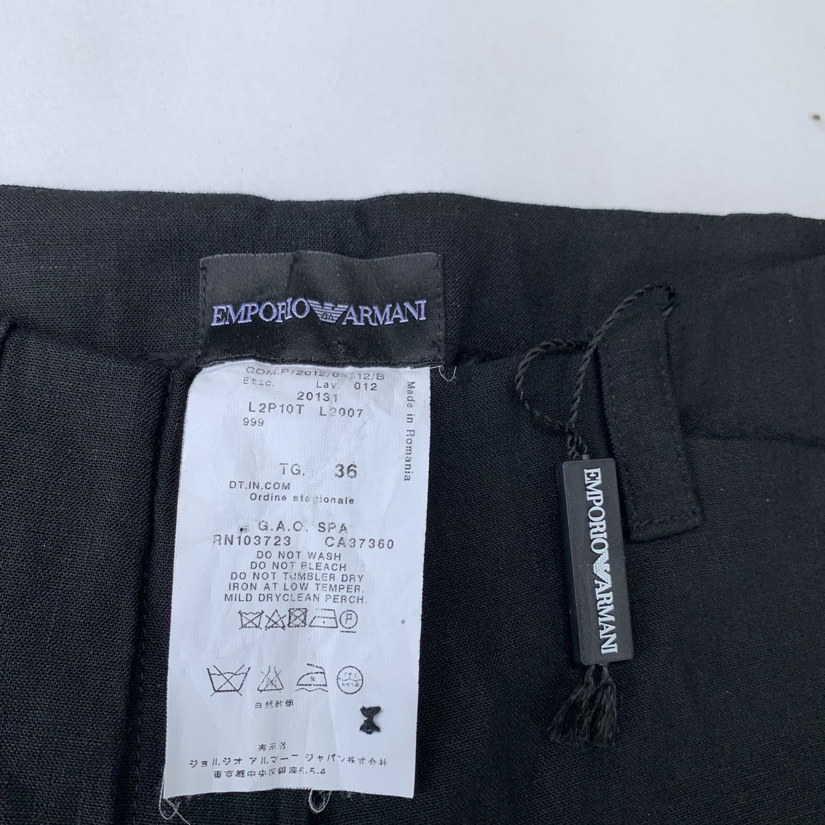 Designer × Emporio Armani Emporio Armani High Rise Pants Womens Size 25" / US 0 / IT 36 - 5 Thumbnail