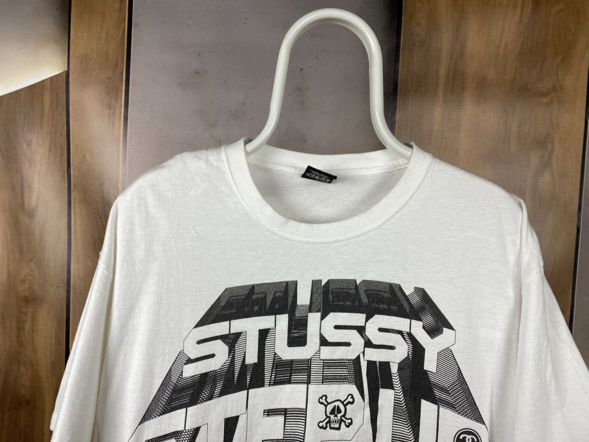 Stussy 🔥Vintage 90s T-Shirt Stussy Step Up To Get Yo Rep Up VTG🔥 Size US L / EU 52-54 / 3 - 4 Thumbnail