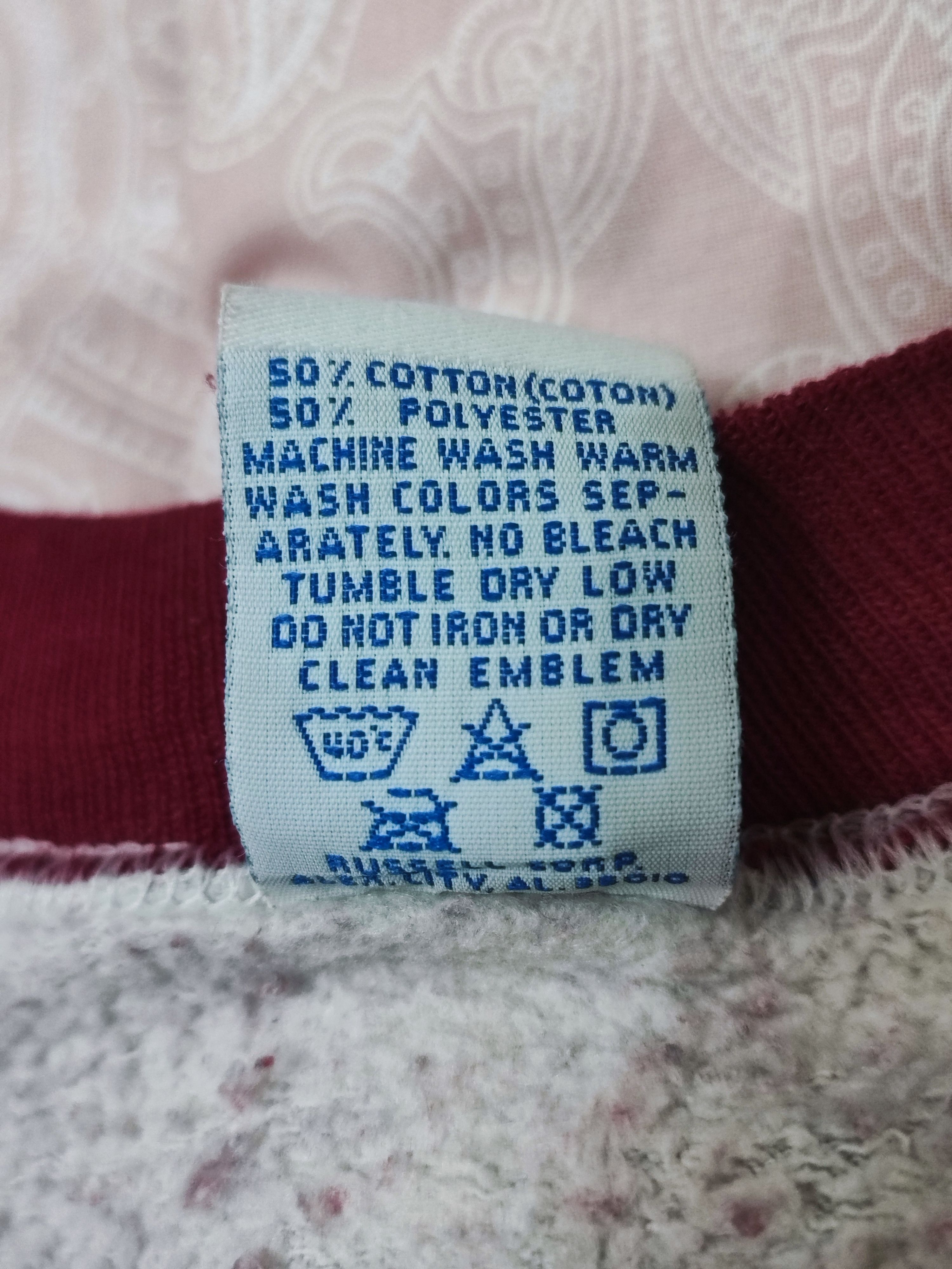 Russell Athletic Vintage Russell Athletic trashed Boxy 2 tone sweatshirt Size US XL / EU 56 / 4 - 12 Thumbnail