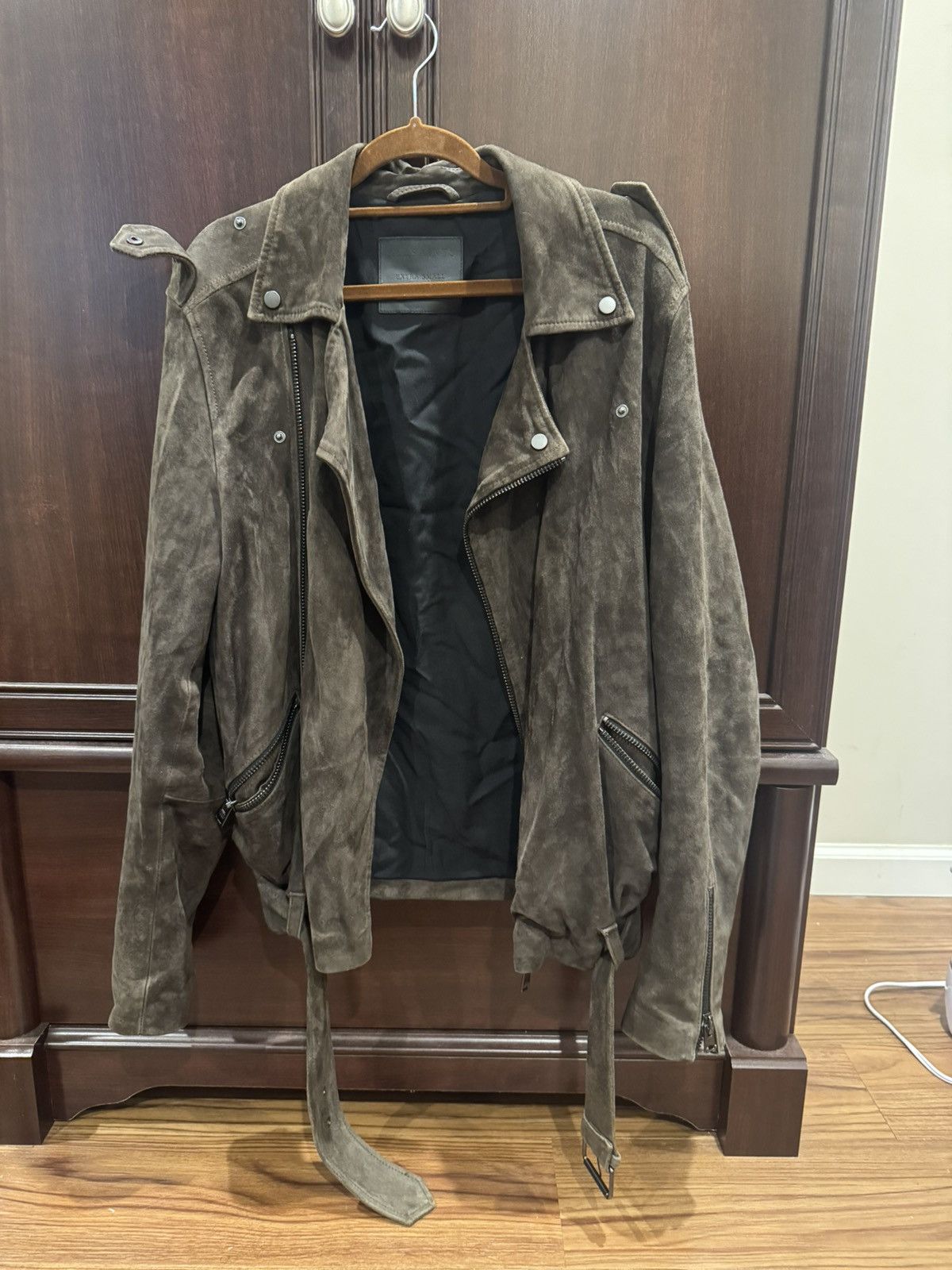 Allsaints Allsaints Suede Jacket Size US XS / EU 42 / 0 - 1 Thumbnail