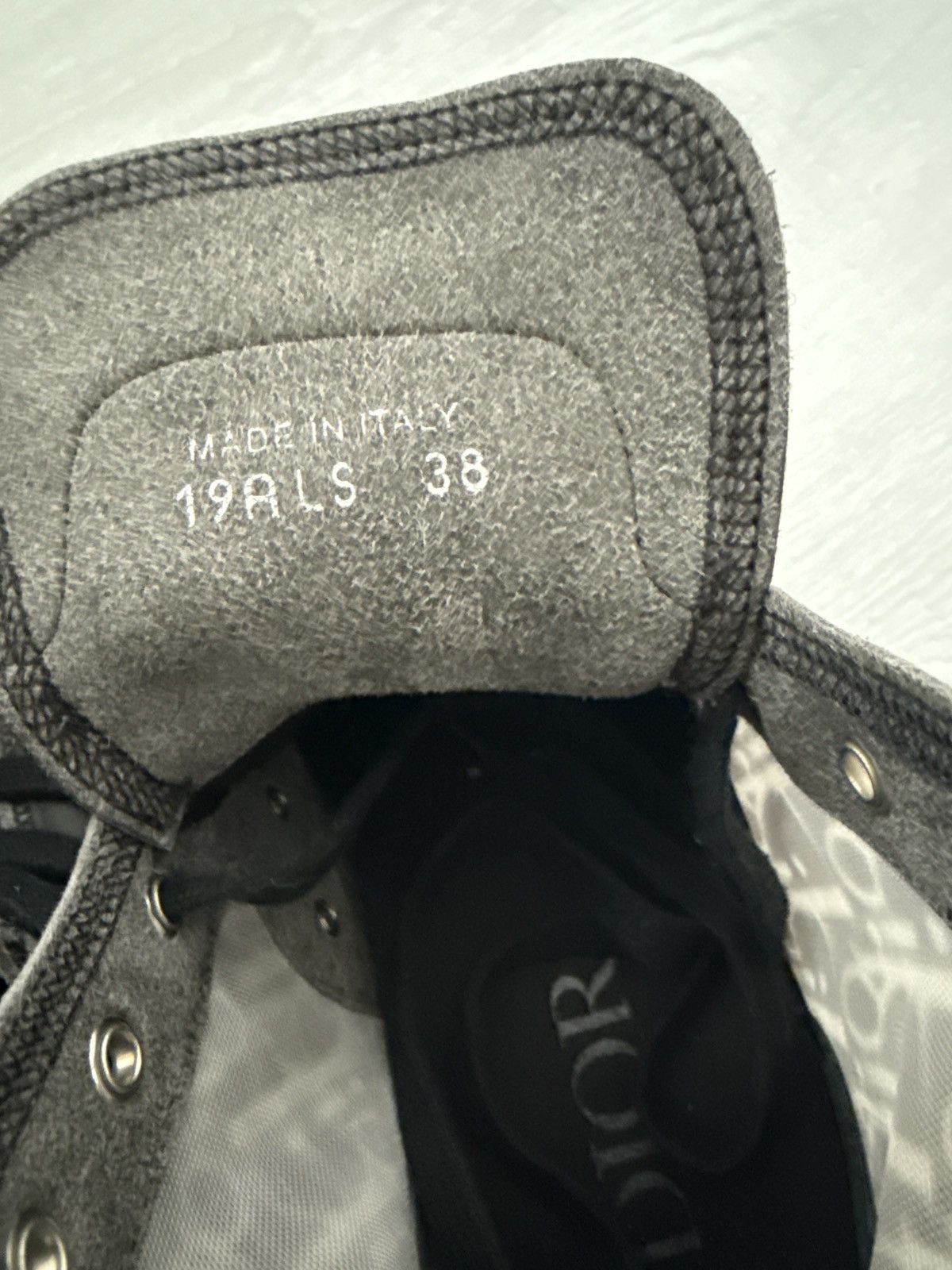 Dior B23 League High-Top Sneaker Black Dior Oblique Size US 8 / IT 38 - 6 Thumbnail
