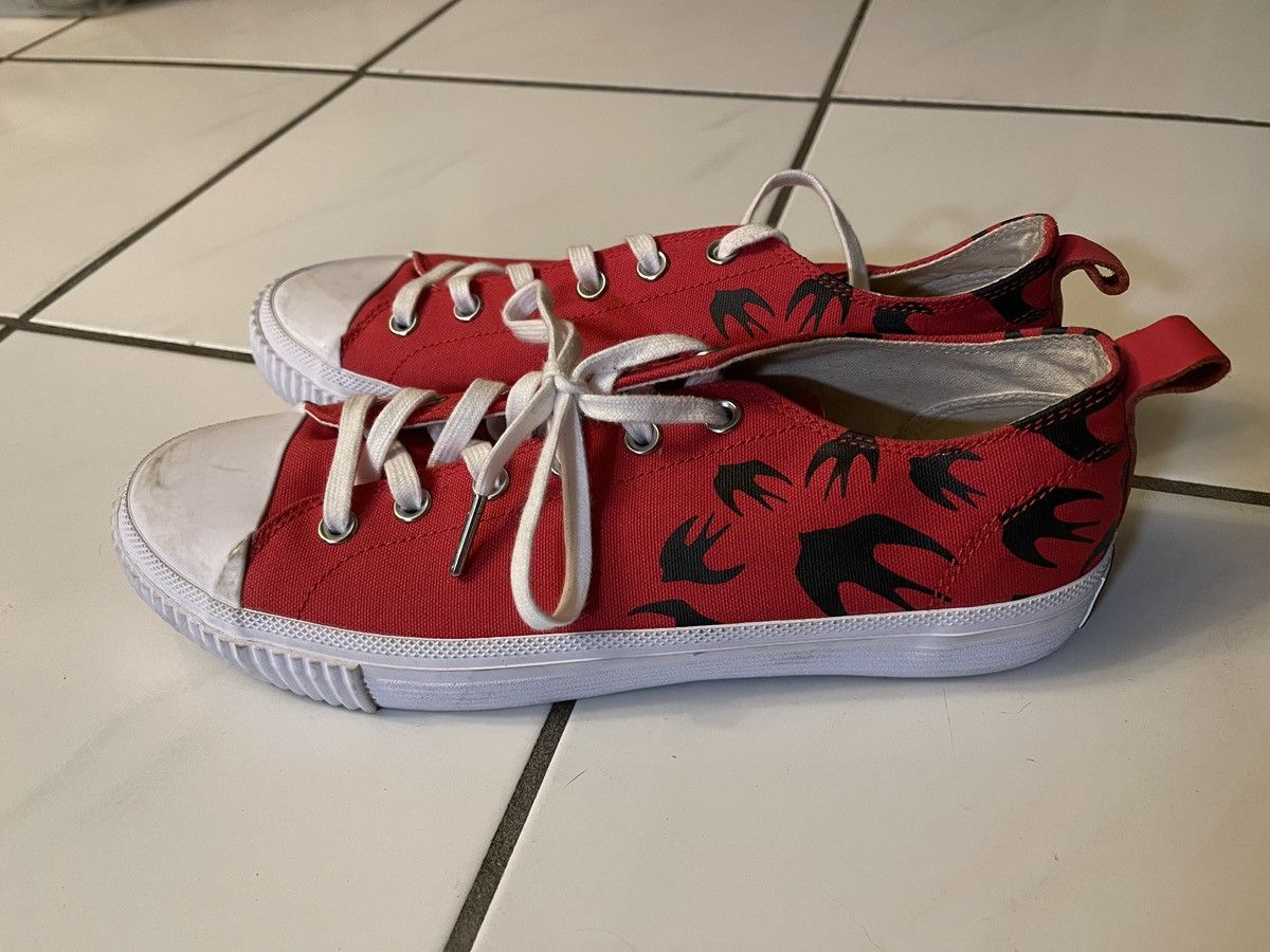 McQ Alexander McQueen Mcq Alexander McQueen Swallow Vulcanized Swarm Sneaker 42 Size US 9 / EU 42 - 1 Thumbnail