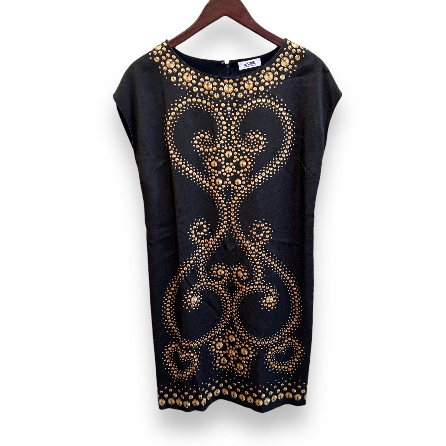 Moschino MOSCHINO Printed Sheath Dress Size 10 Size L / US 10 / IT 46 - 1 Thumbnail