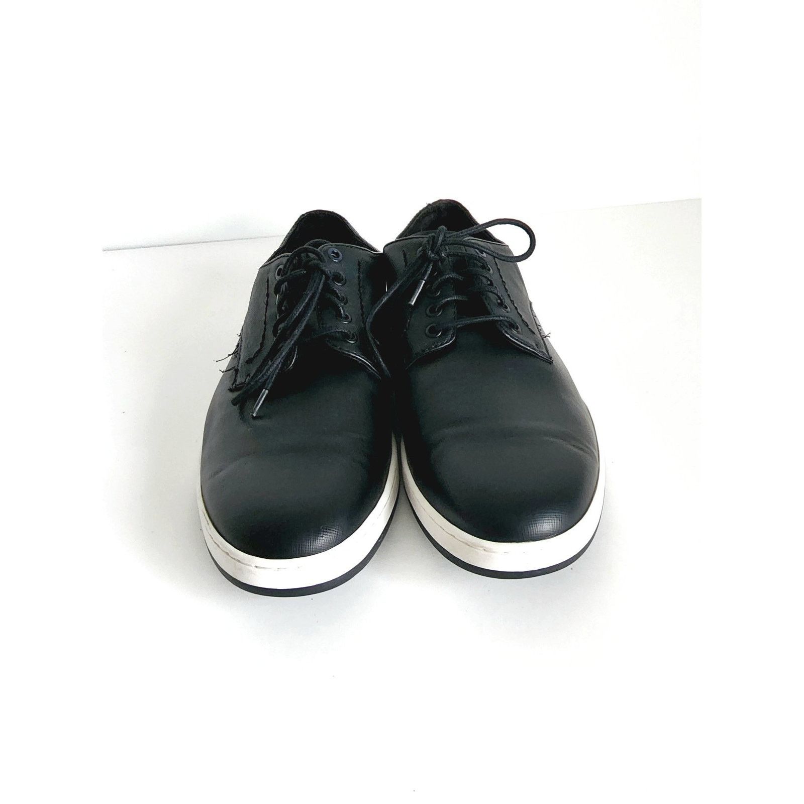 Zara Zara Men Formal Sneakers Classic Black Lightweight Size US 11 / EU 44 - 8 Thumbnail