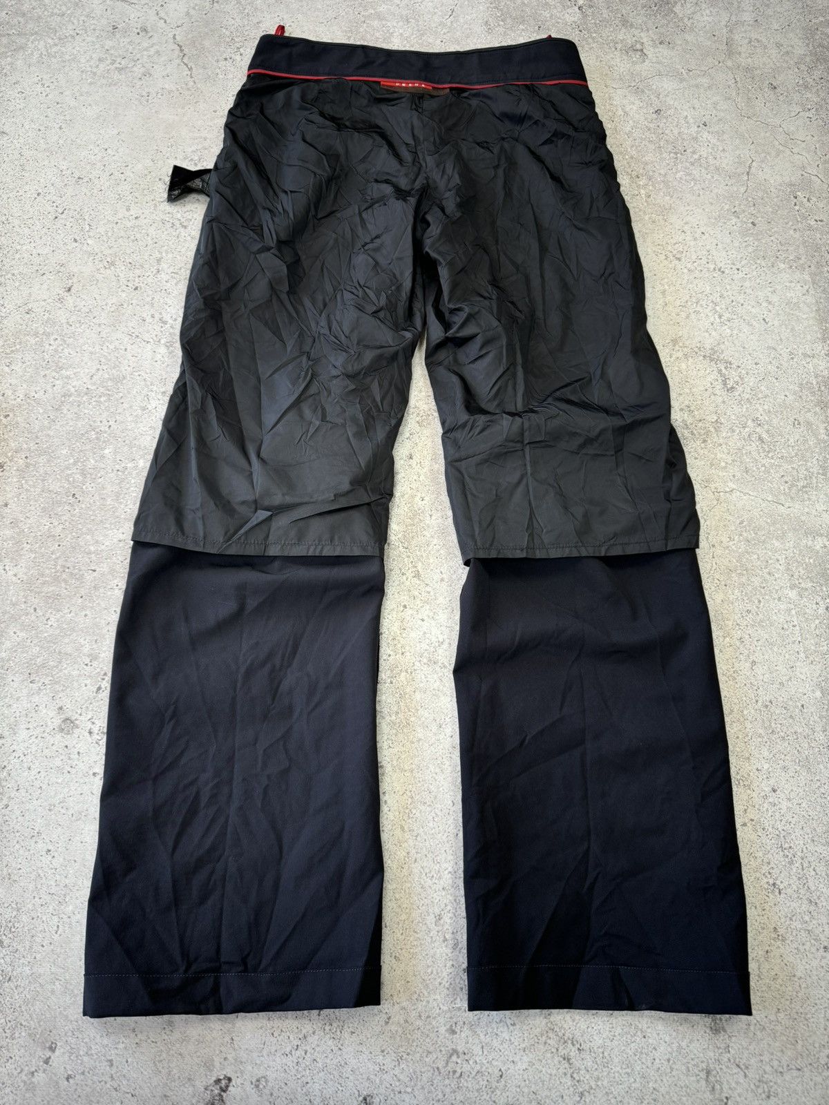 Prada Prada Nylon Pants Size:40 Size US 31 - 3 Thumbnail